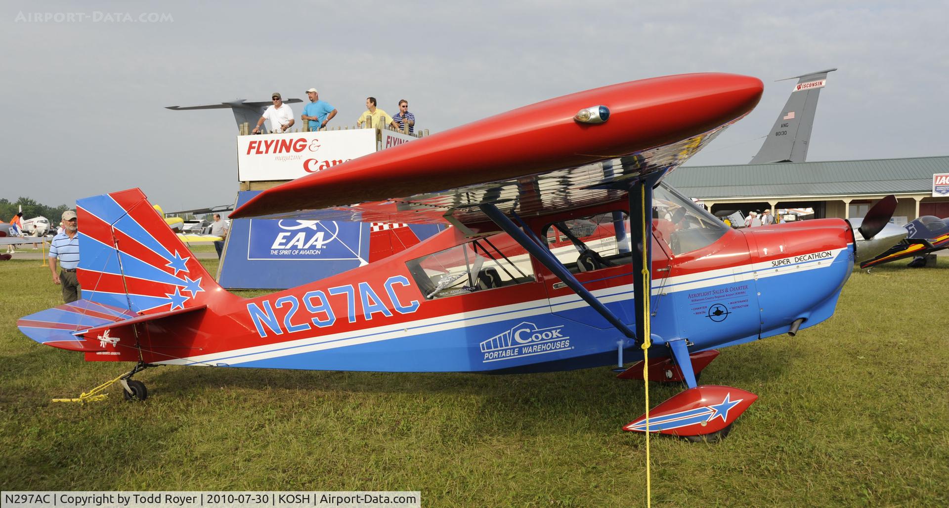 N297AC, 1996 American Champion 8KCAB Super Decathlon C/N 771-96, EAA AIRVENTURE 2010