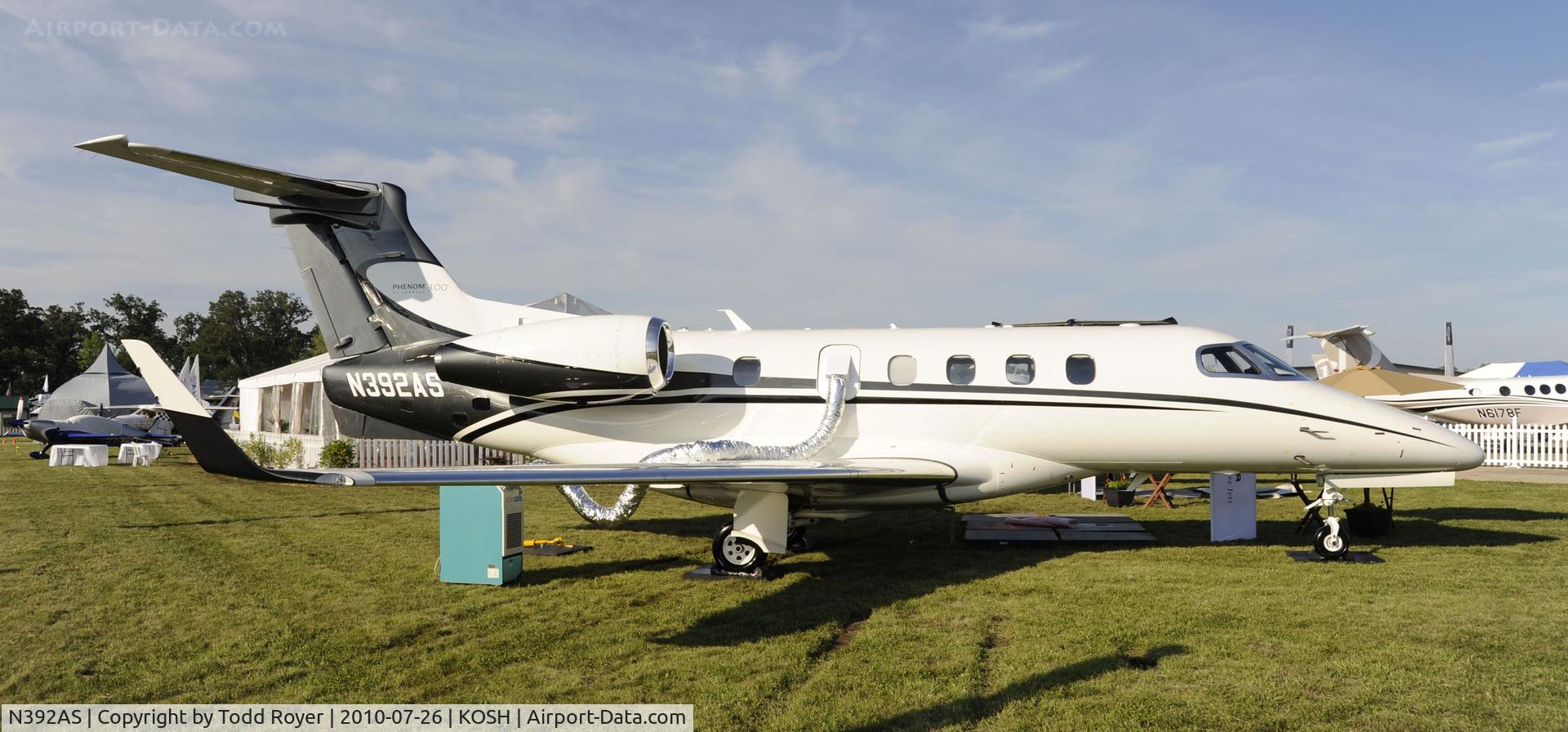 N392AS, 2010 Embraer EMB-505 Phenom 300 C/N 50500009, EAA AIRVENTURE 2010