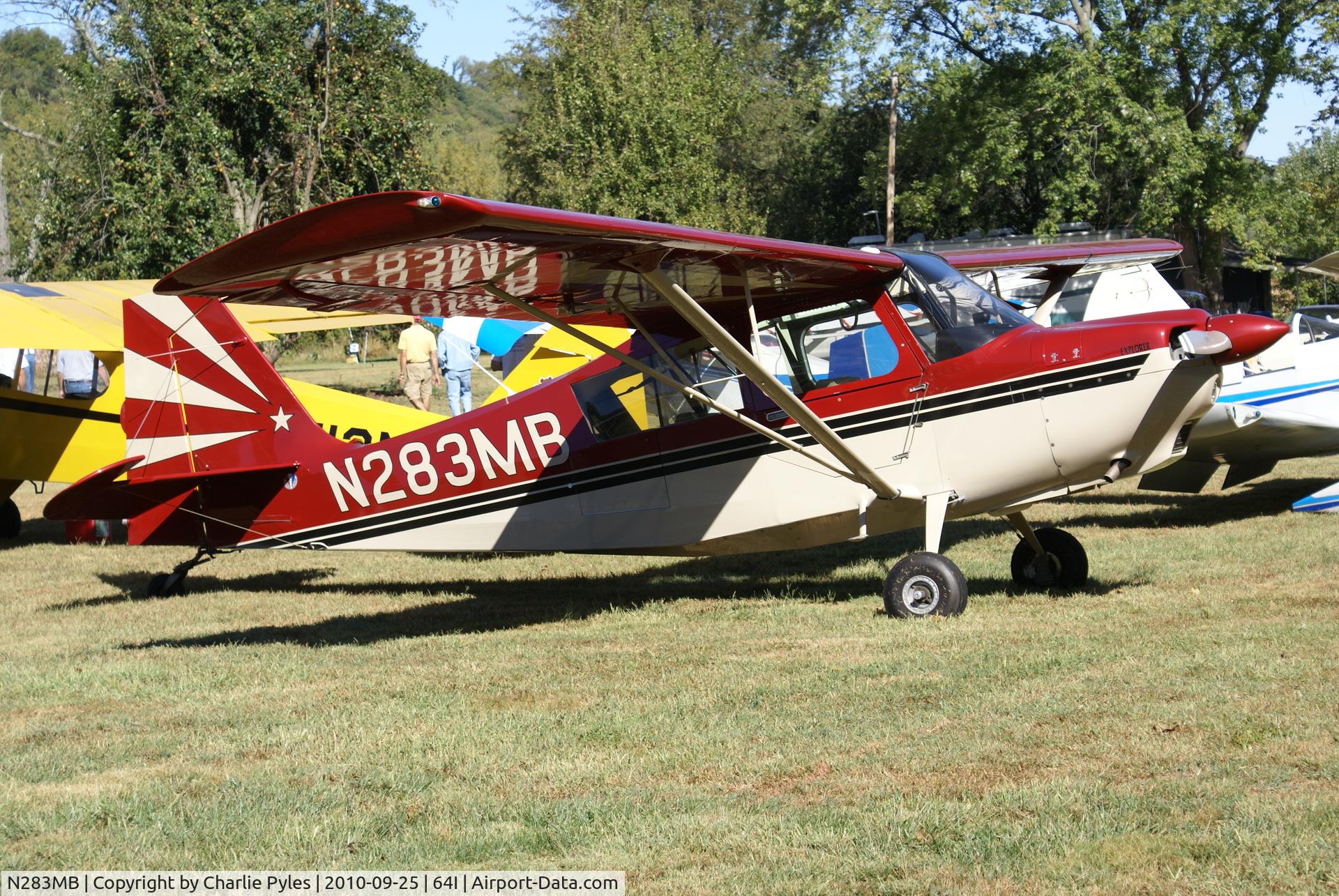 N283MB, 2003 American Champion 7GCBC C/N 1345-2003, The world's best aviation photographers are our friends.