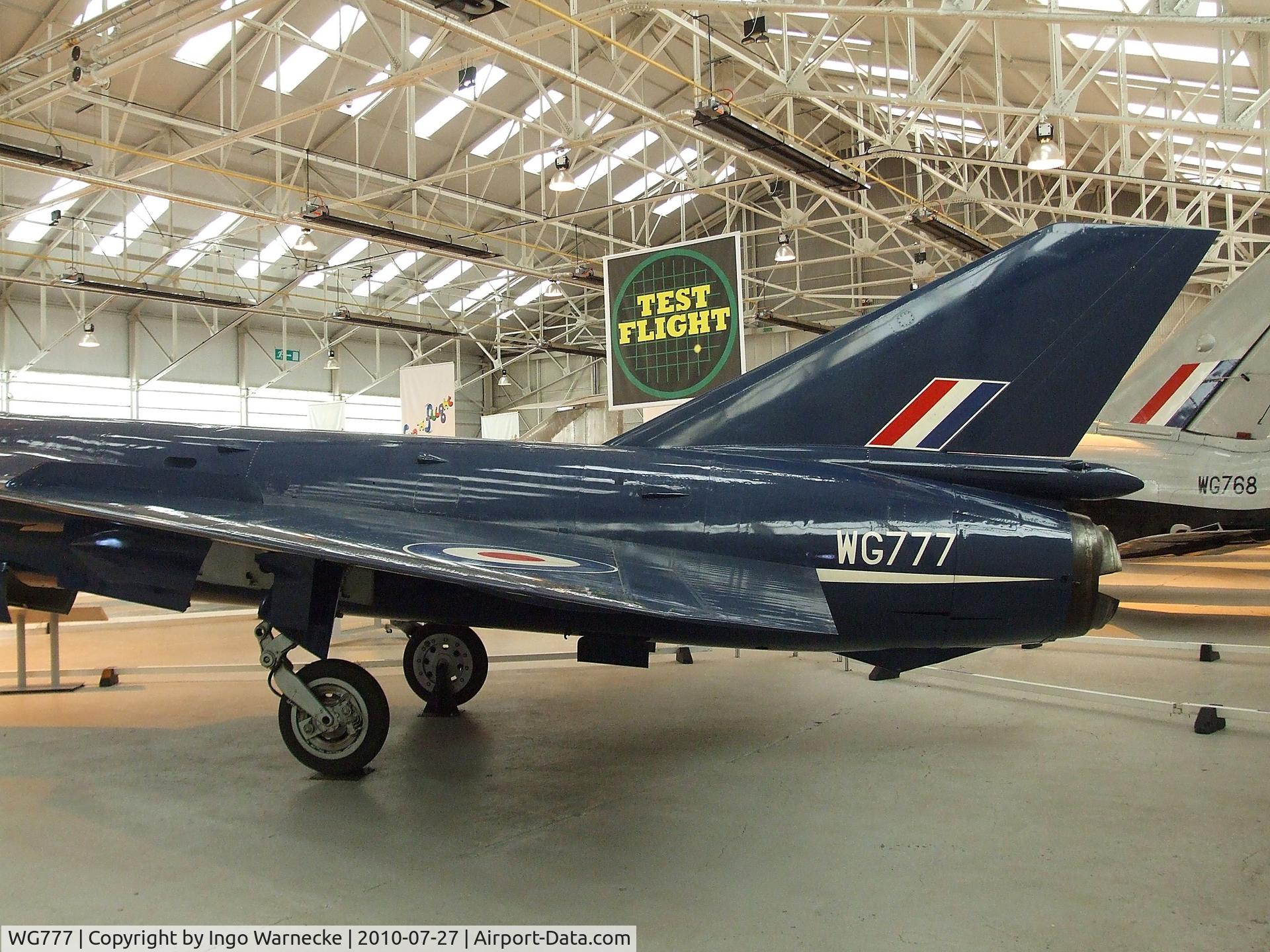 WG777, 1956 Fairey Delta FD2 C/N F9422, Fairey Delta FD2 at the RAF Museum, Cosford