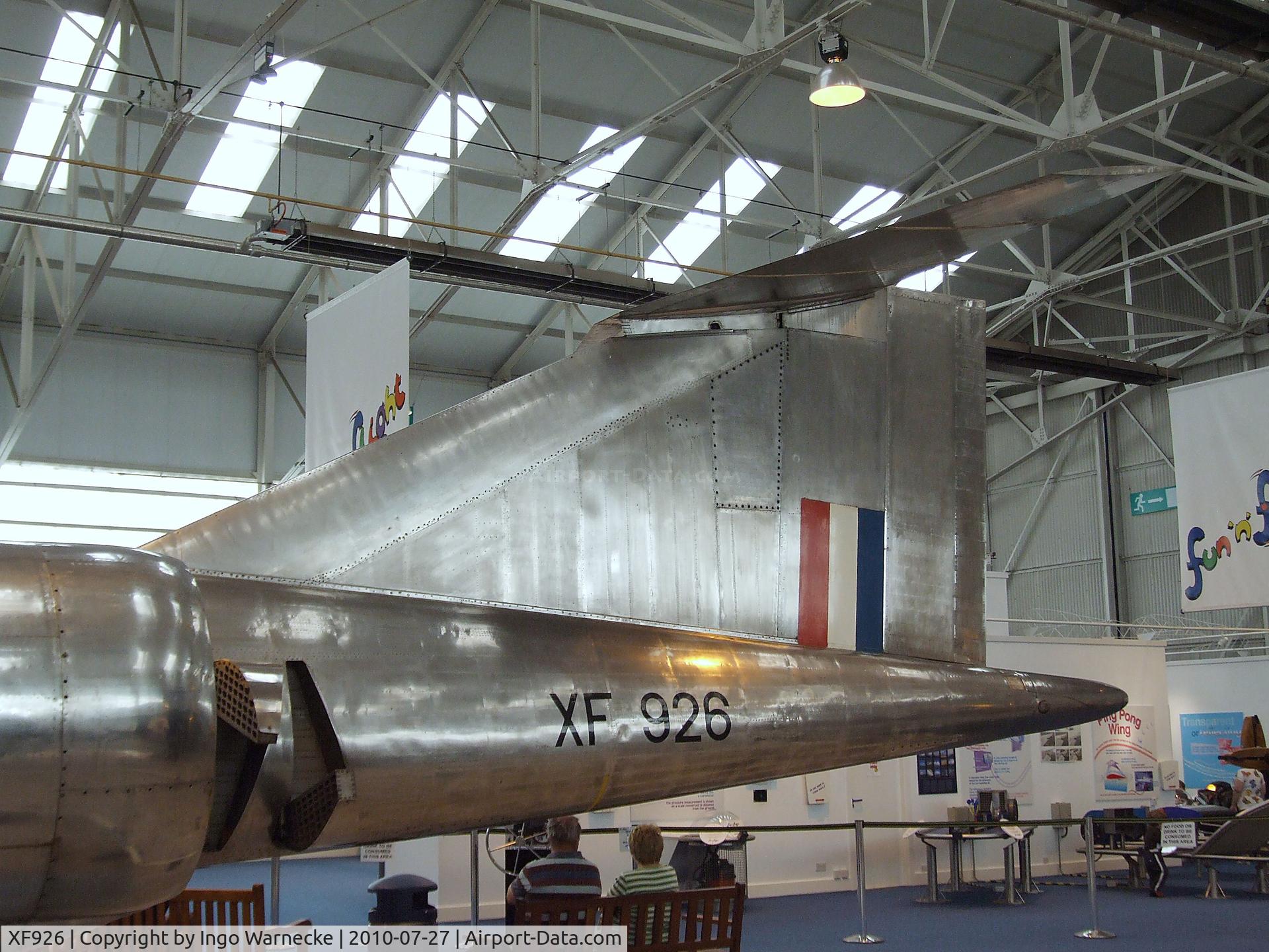 XF926, 1963 Bristol 188 C/N 13519, Bristol 188 at the RAF Museum, Cosford