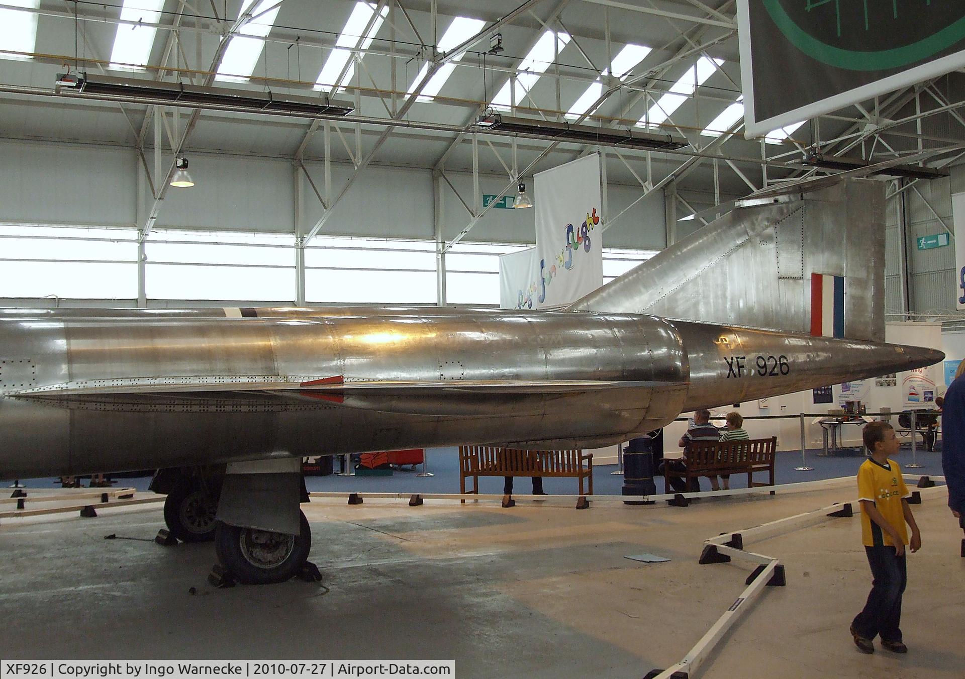XF926, 1963 Bristol 188 C/N 13519, Bristol 188 at the RAF Museum, Cosford