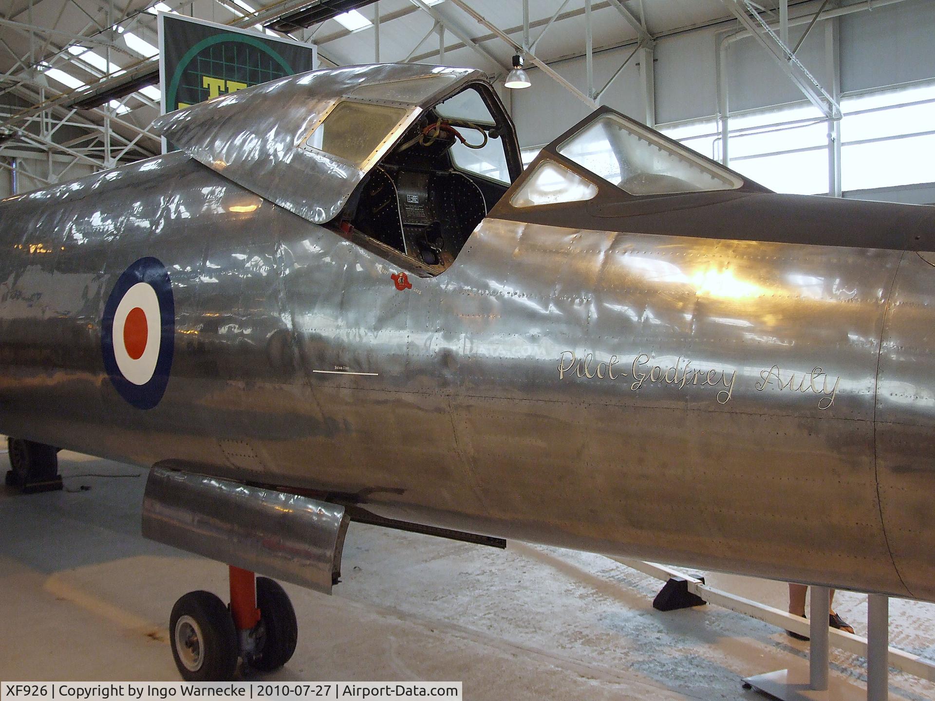 XF926, 1963 Bristol 188 C/N 13519, Bristol 188 at the RAF Museum, Cosford