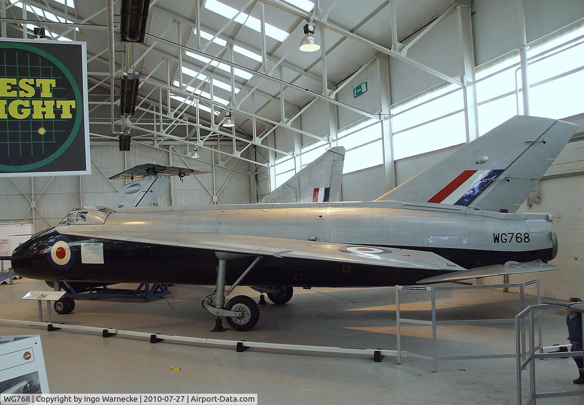 WG768, 1952 Short SB.5 C/N SH1605, Short S.B.5 at the RAF Museum, Cosford