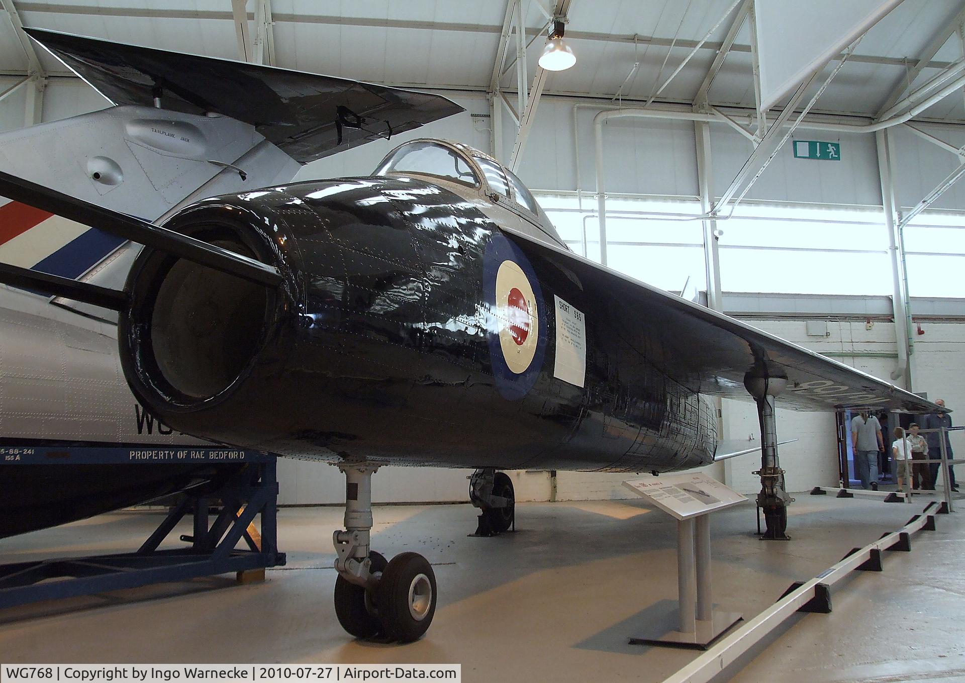 WG768, 1952 Short SB.5 C/N SH1605, Short S.B.5 at the RAF Museum, Cosford