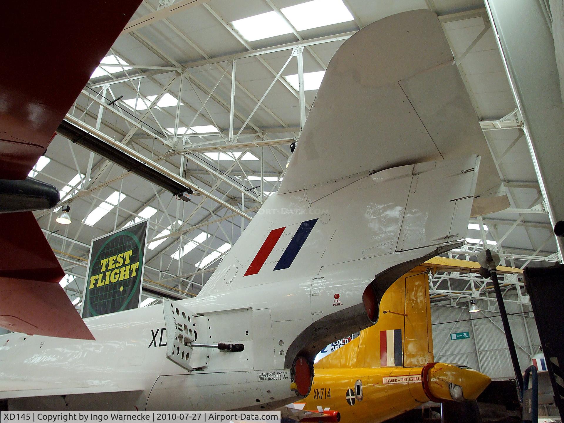 XD145, Saunders-Roe SR53 C/N Not found XD145, Saunders Roe SR.53 at the RAF Museum, Cosford