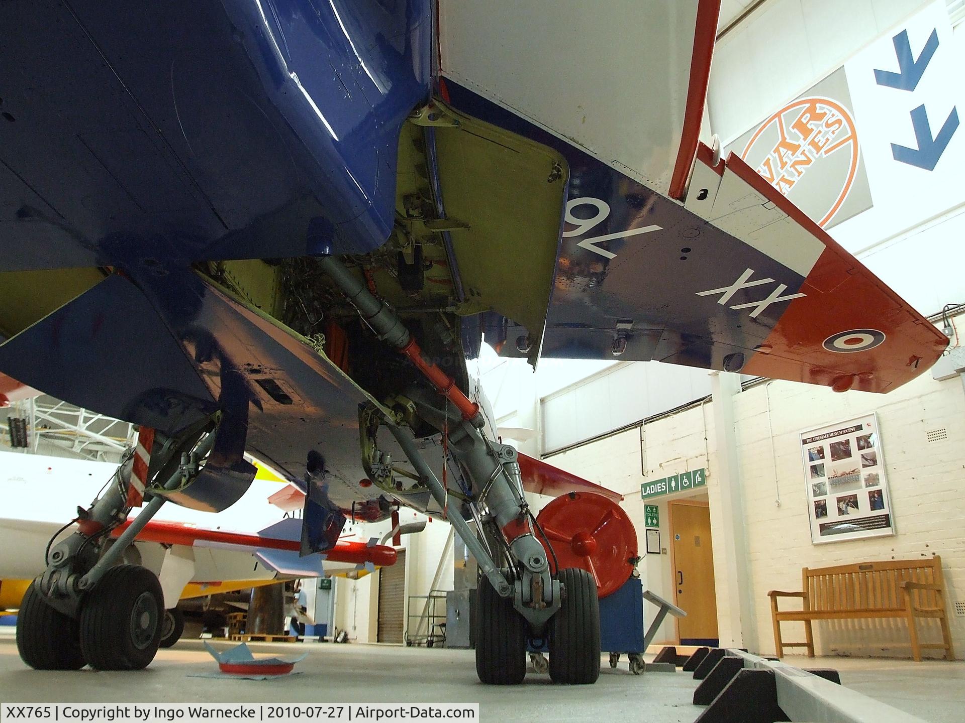 XX765, 1975 Sepecat Jaguar GR.3A C/N S.62, SEPECAT Jaguar ACT (Active Control Technology research aircraft for Fly-by-wire technology) at the RAF Museum, Cosford