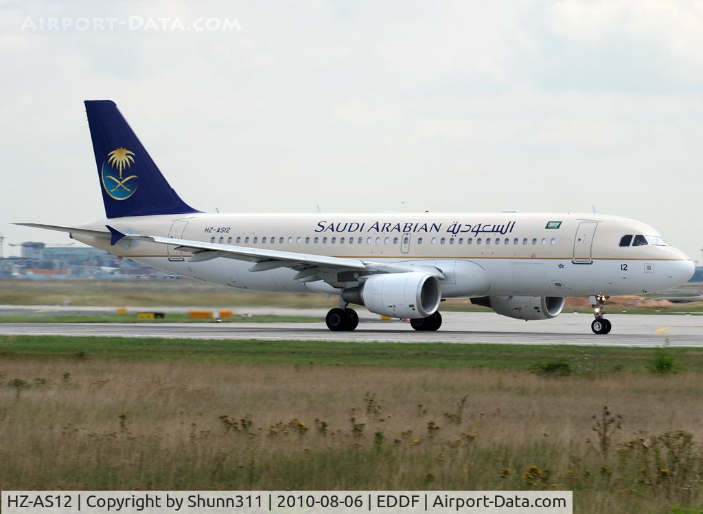 HZ-AS12, 2009 Airbus A320-214 C/N 4057, Taking off rwy 18