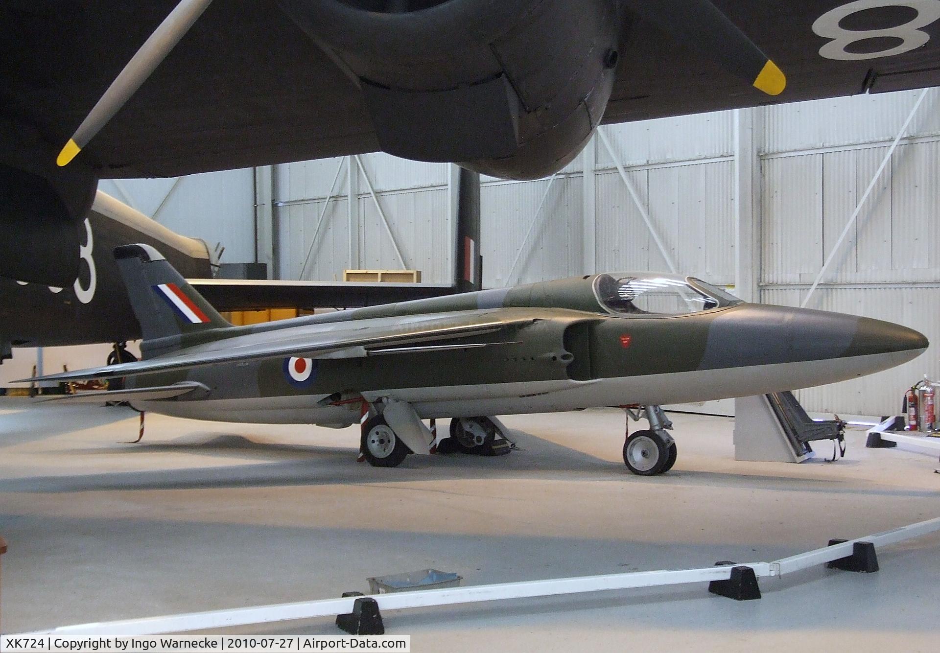 XK724, 1956 Folland Gnat F.1 (Fo-141) C/N FL2, Folland Gnat F1 at the RAF Museum, Cosford