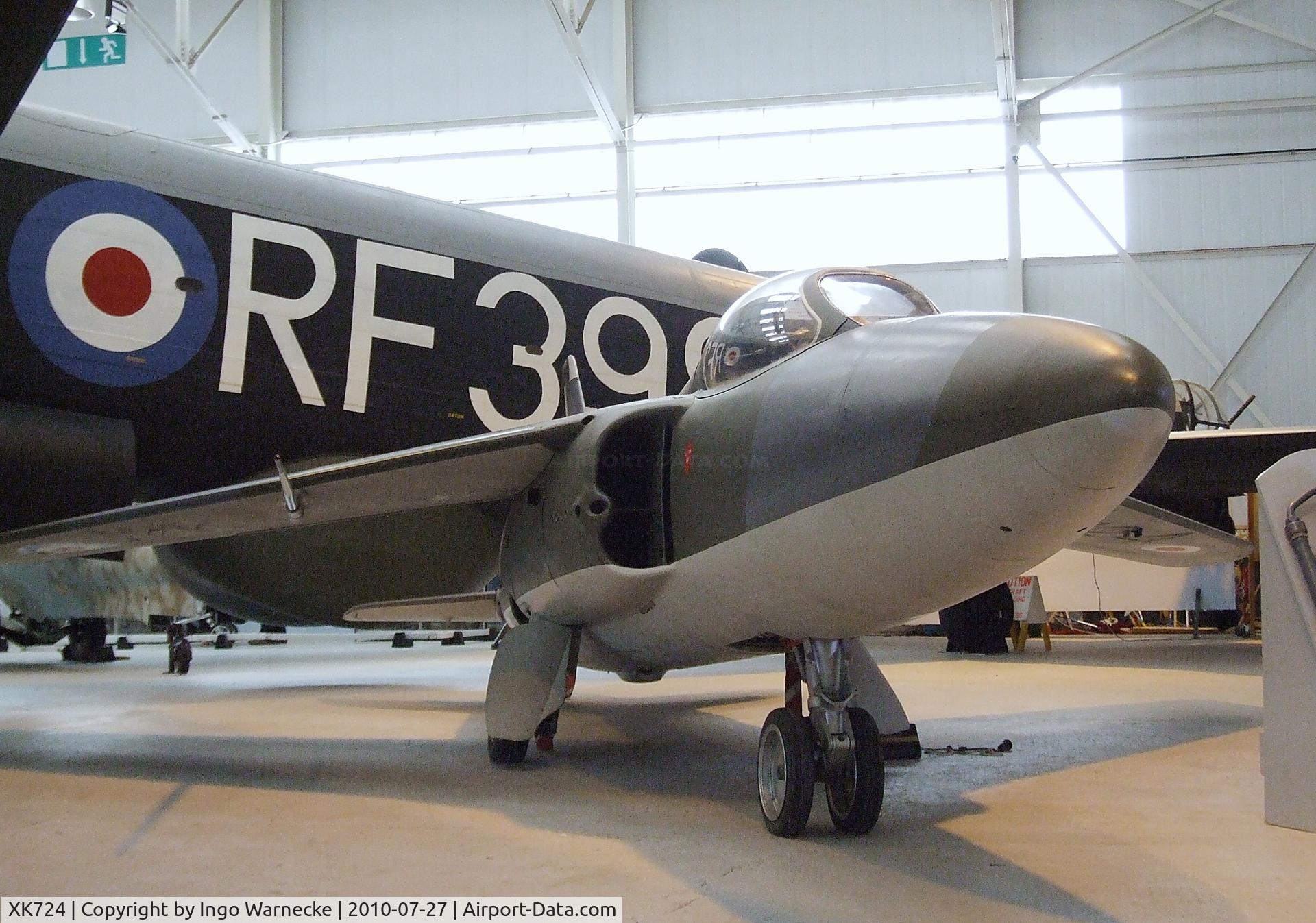 XK724, 1956 Folland Gnat F.1 (Fo-141) C/N FL2, Folland Gnat F1 at the RAF Museum, Cosford