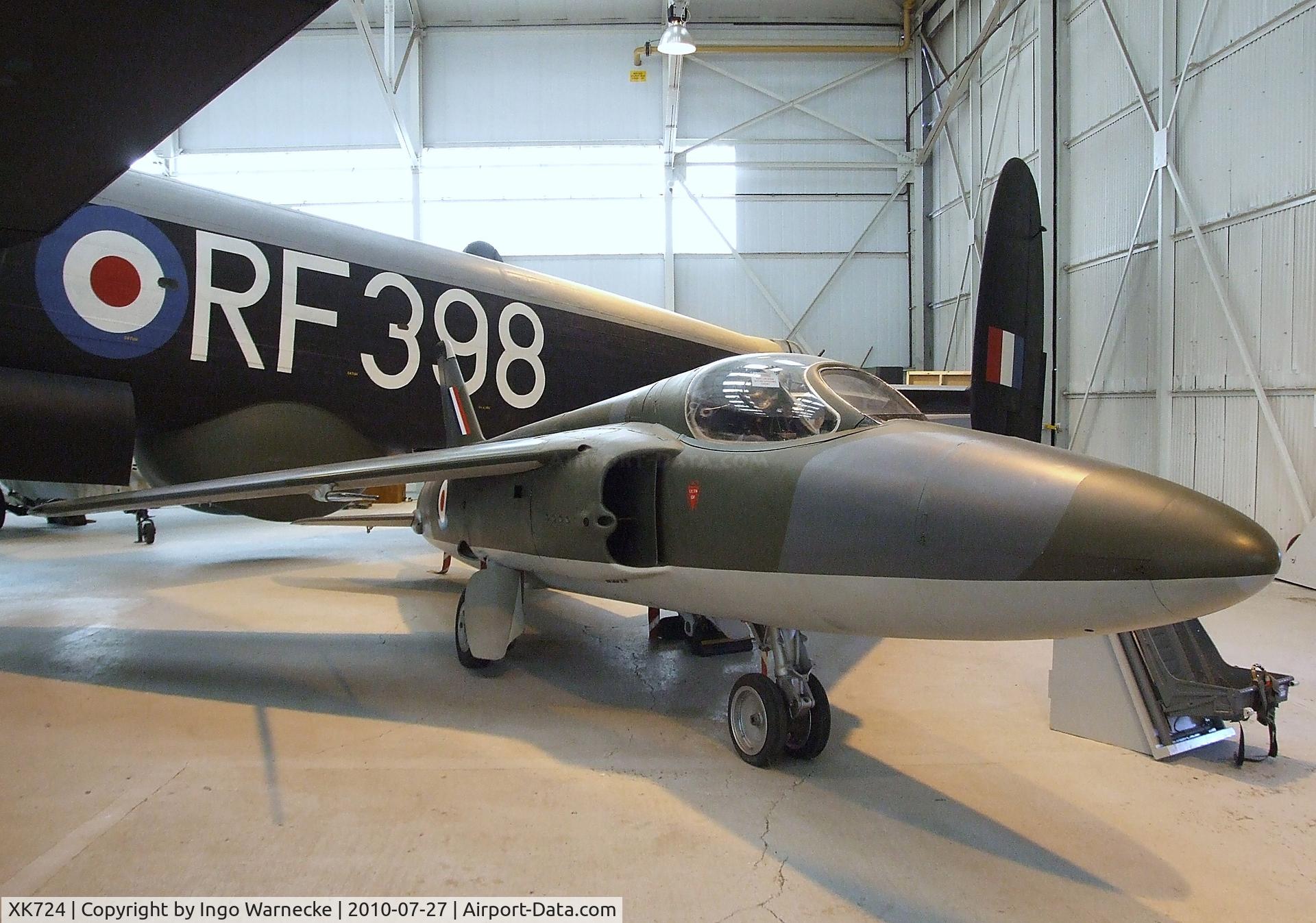 XK724, 1956 Folland Gnat F.1 (Fo-141) C/N FL2, Folland Gnat F1 at the RAF Museum, Cosford