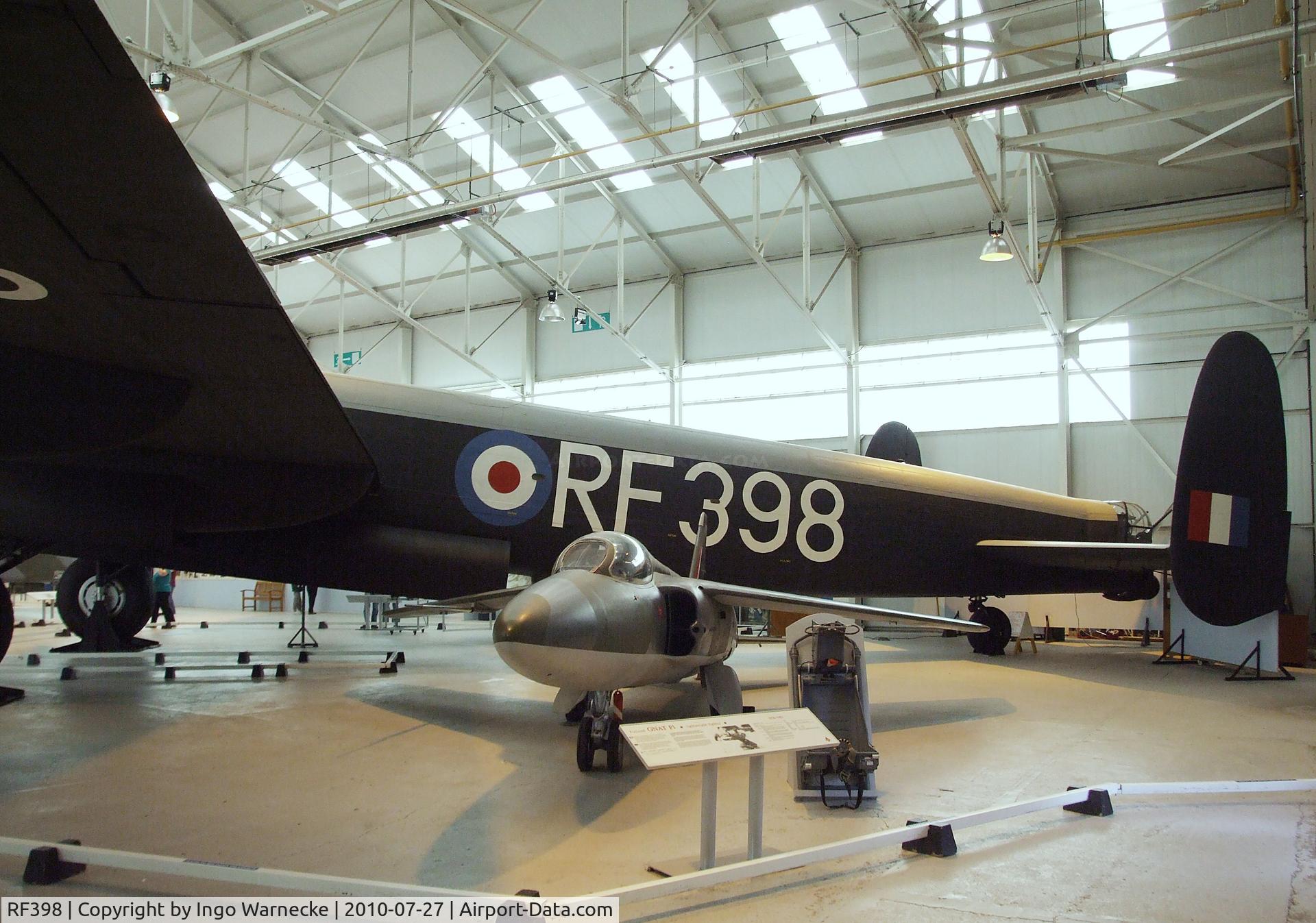 RF398, 1945 Avro 694 Lincoln B.2 C/N Not found RF398, Avro Lincoln B2 at the RAF Museum, Cosford