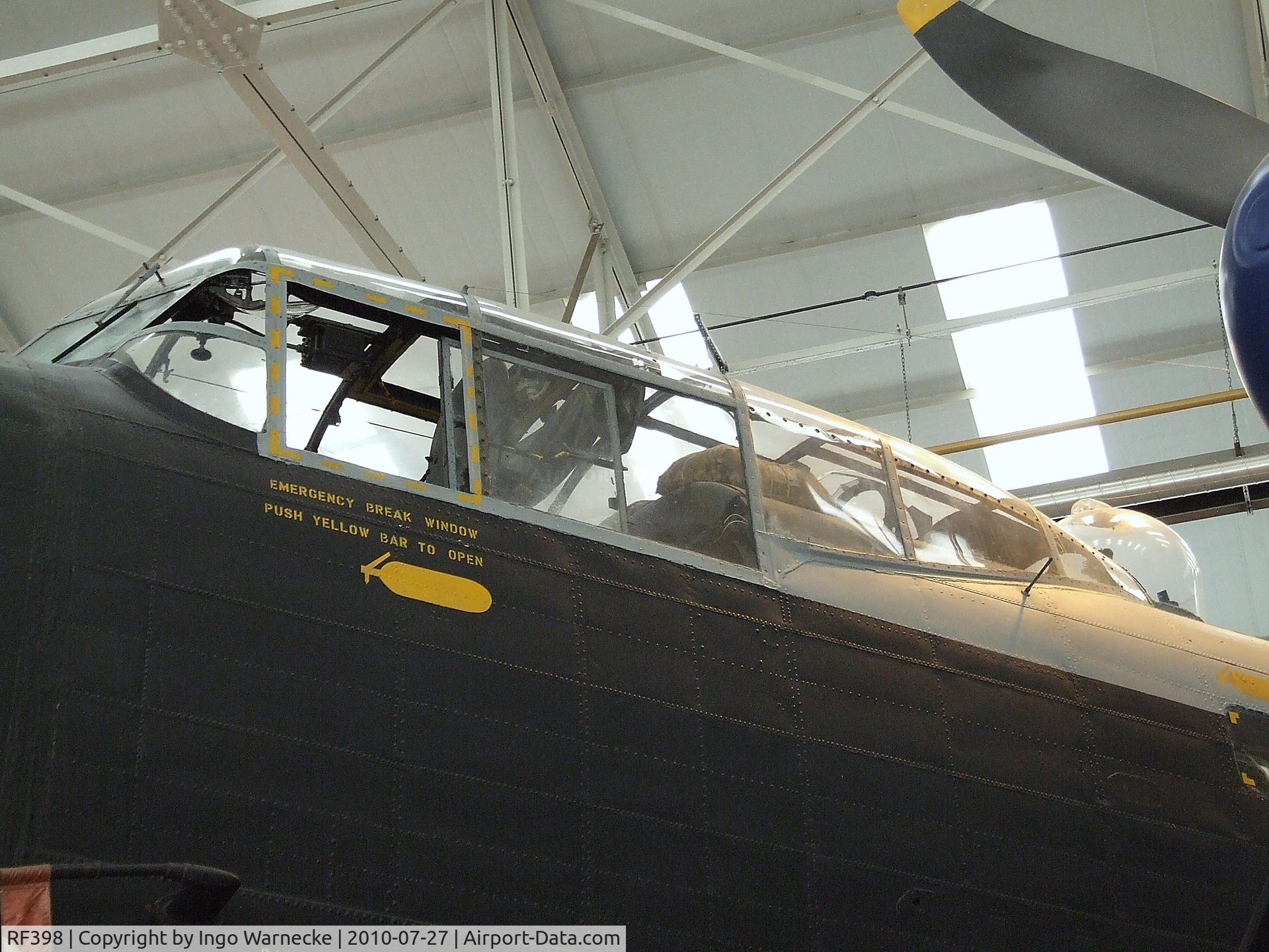 RF398, 1945 Avro 694 Lincoln B.2 C/N Not found RF398, Avro Lincoln B2 at the RAF Museum, Cosford
