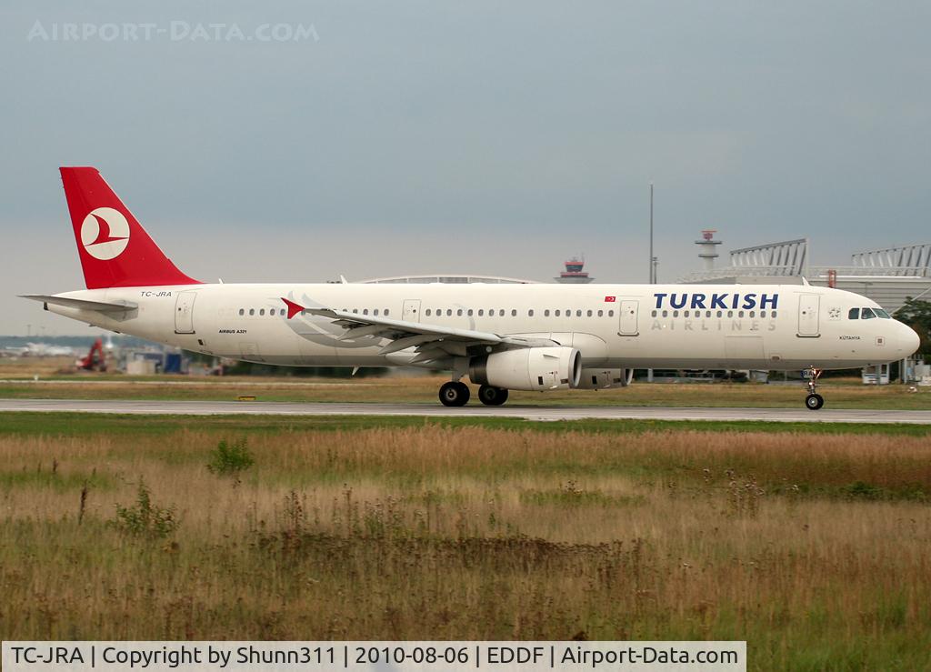 TC-JRA, 2006 Airbus A321-231 C/N 2823, Taking off rwy 18