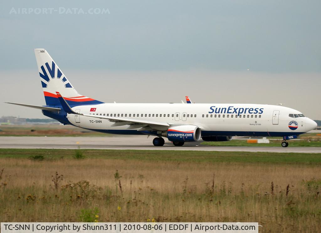 TC-SNN, 2010 Boeing 737-8HC C/N 40775, Taking off rwy 18