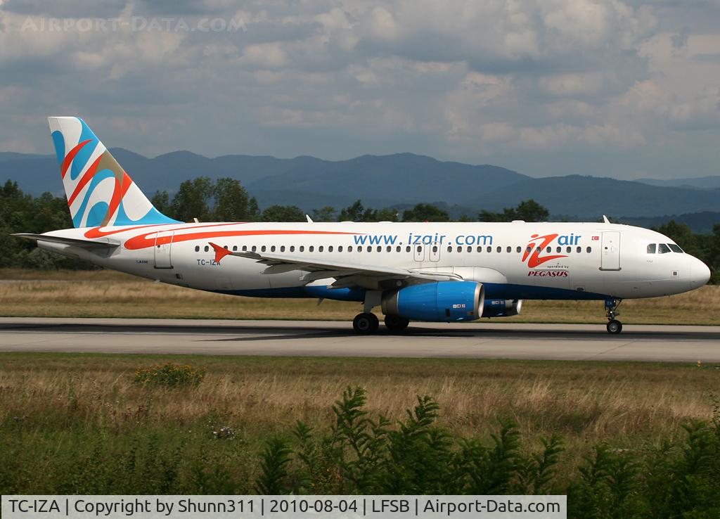 TC-IZA, 2003 Airbus A320-233 C/N 2118, Taking off rwy 16