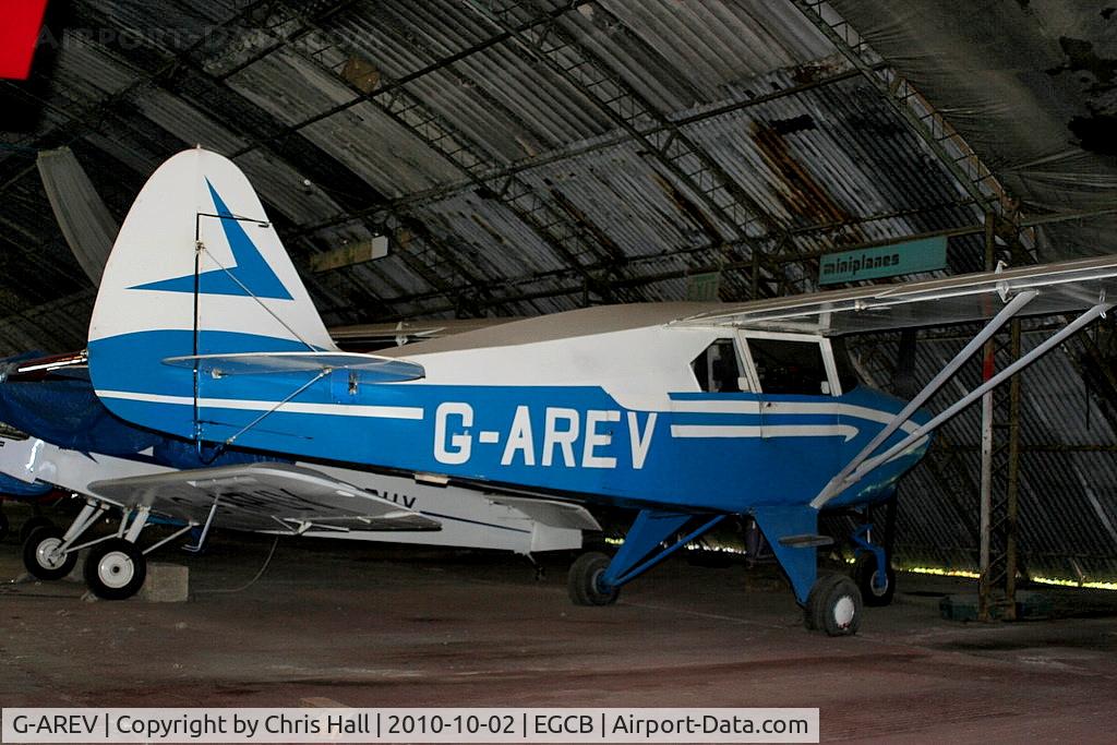 G-AREV, 1958 Piper PA-22-160 Tri Pacer C/N 22-6540, privately owned