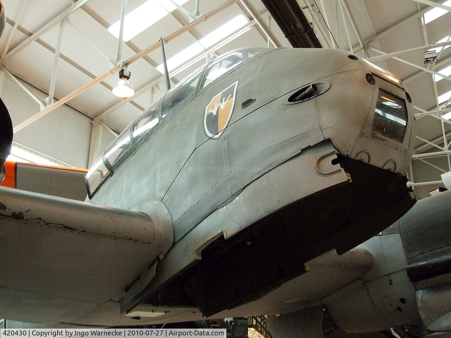 420430, Messerschmitt Me-410A C/N 420430, Messerschmitt Me 410A at the RAF Museum, Cosford