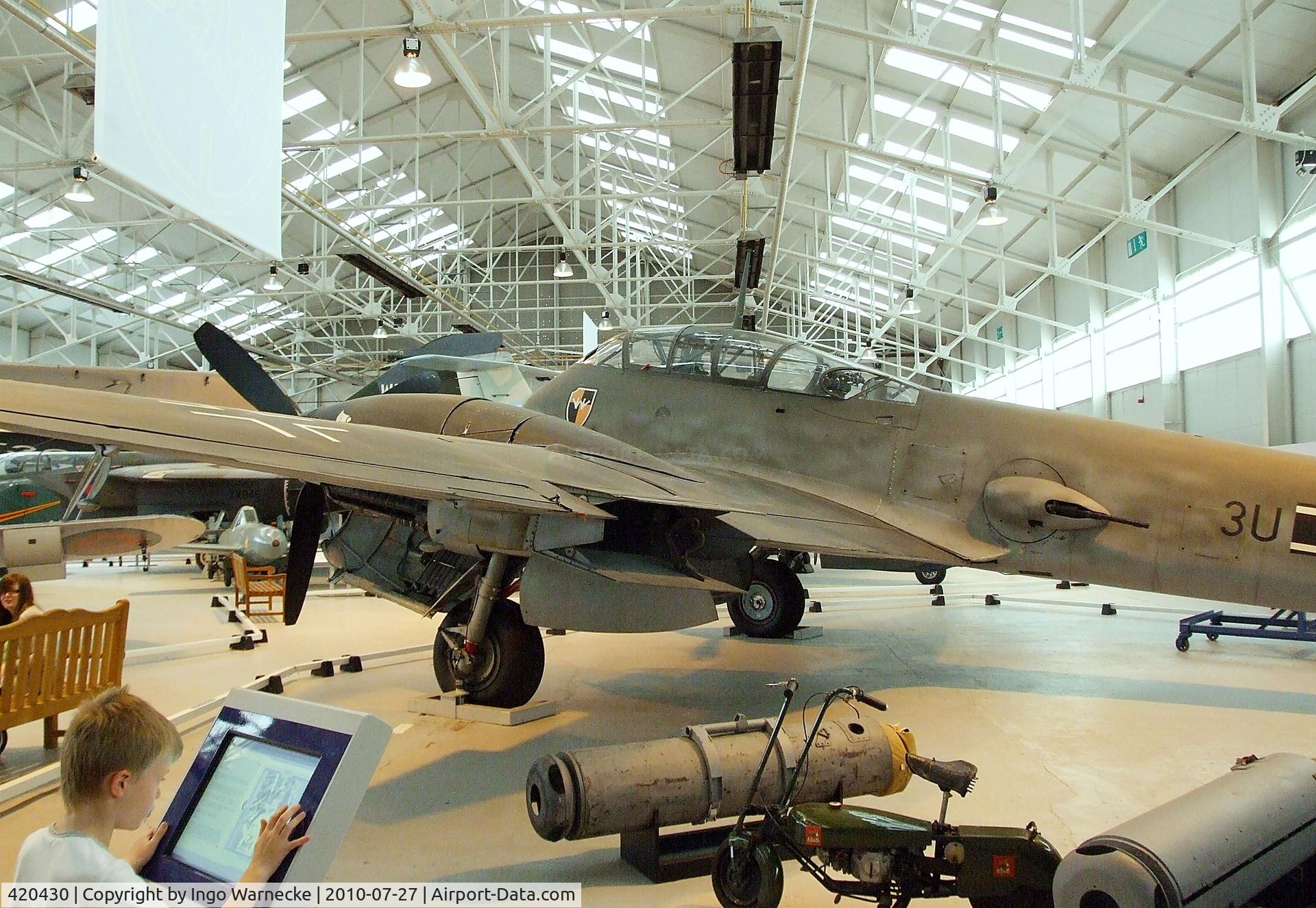 420430, Messerschmitt Me-410A C/N 420430, Messerschmitt Me 410A at the RAF Museum, Cosford