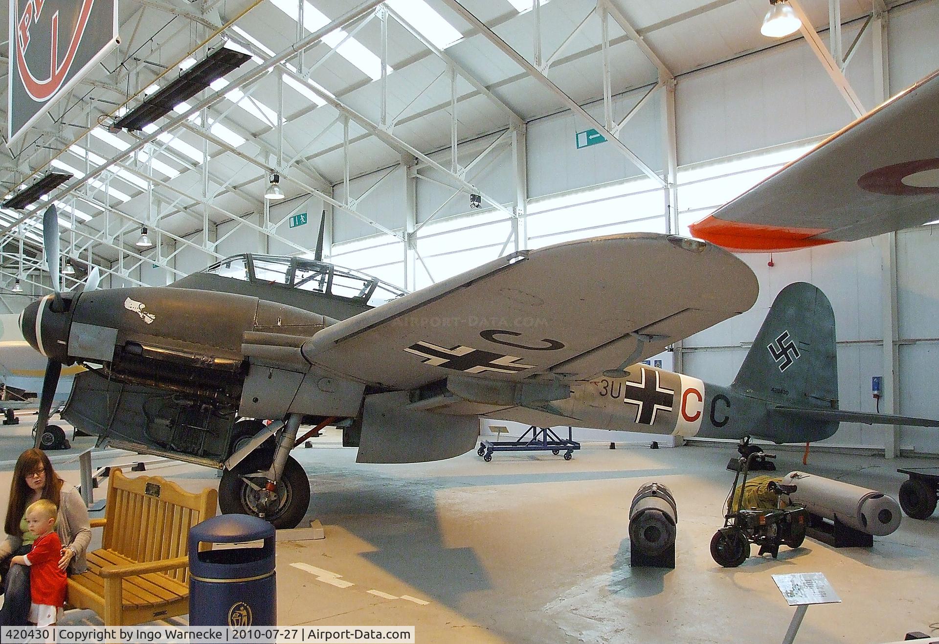 420430, Messerschmitt Me-410A C/N 420430, Messerschmitt Me 410A at the RAF Museum, Cosford