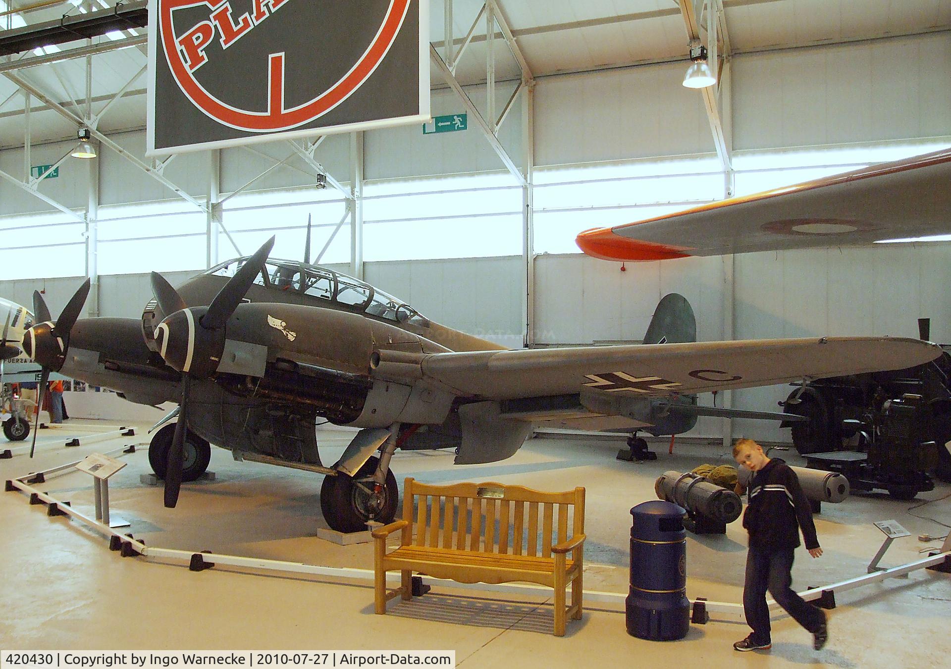 420430, Messerschmitt Me-410A C/N 420430, Messerschmitt Me 410A at the RAF Museum, Cosford