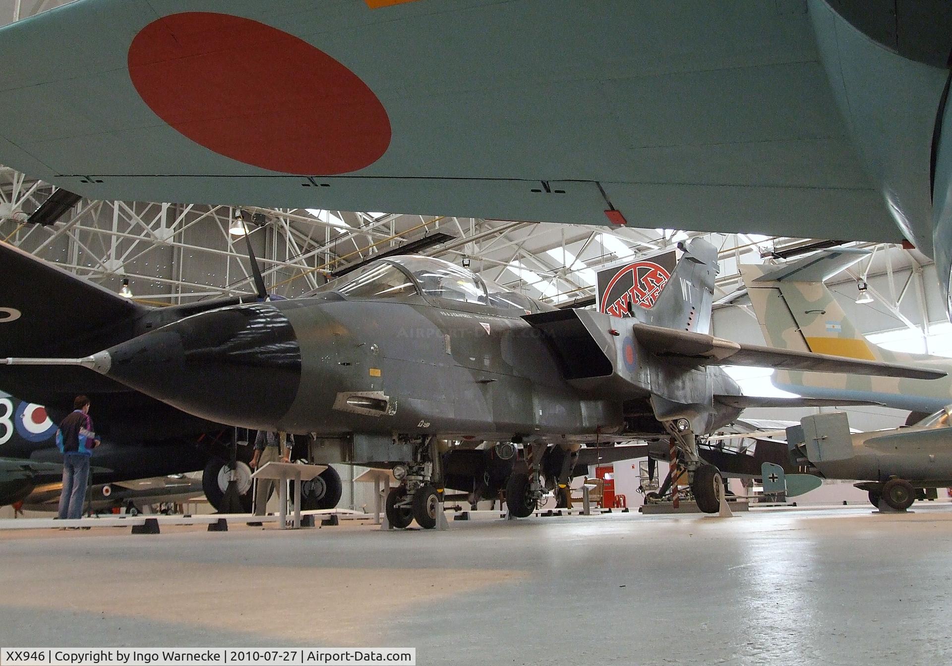 XX946, 1974 Panavia Tornado GR.1 C/N P.02, Panavia Tornado GR1 at the RAF Museum, Cosford