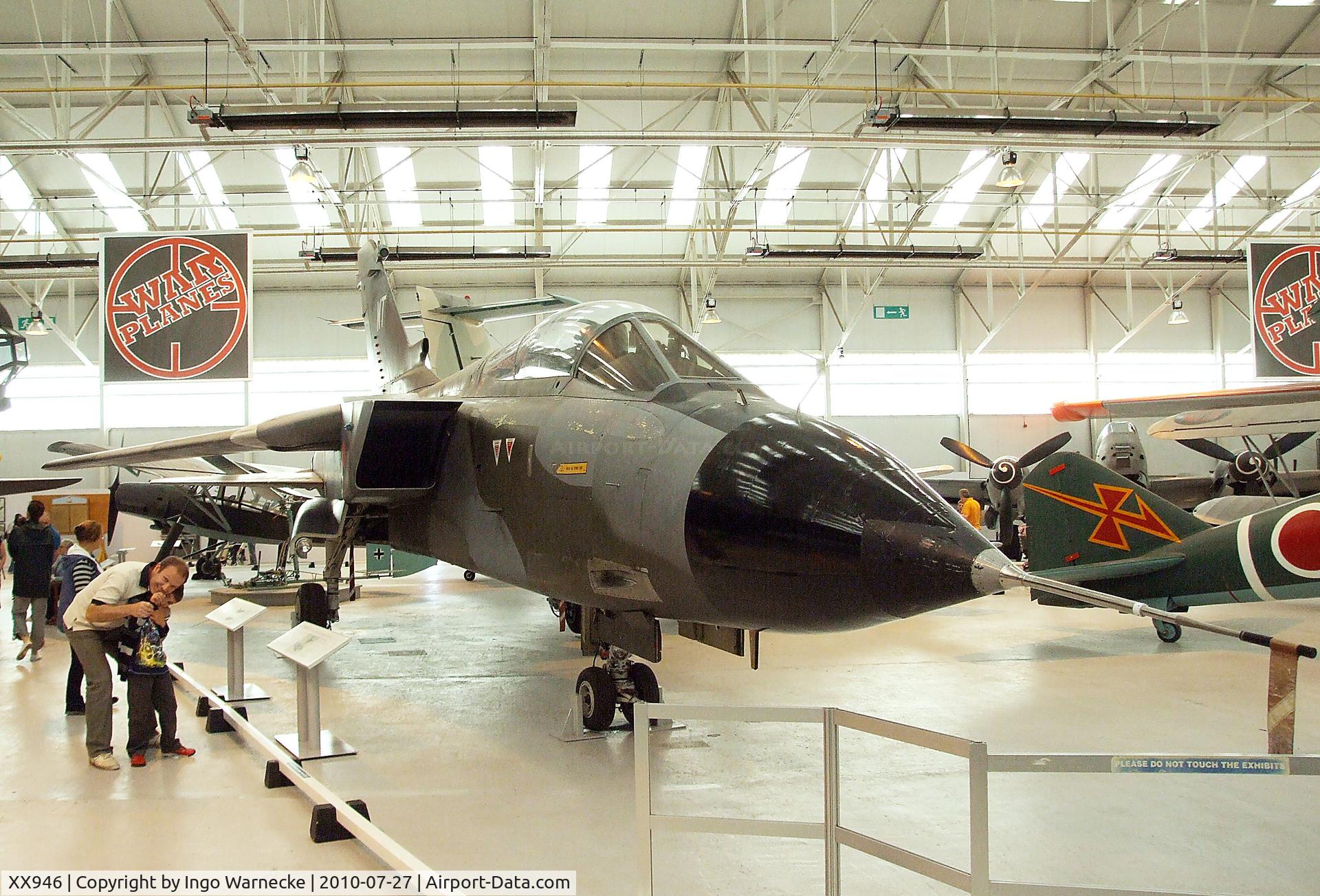 XX946, 1974 Panavia Tornado GR.1 C/N P.02, Panavia Tornado GR1 at the RAF Museum, Cosford