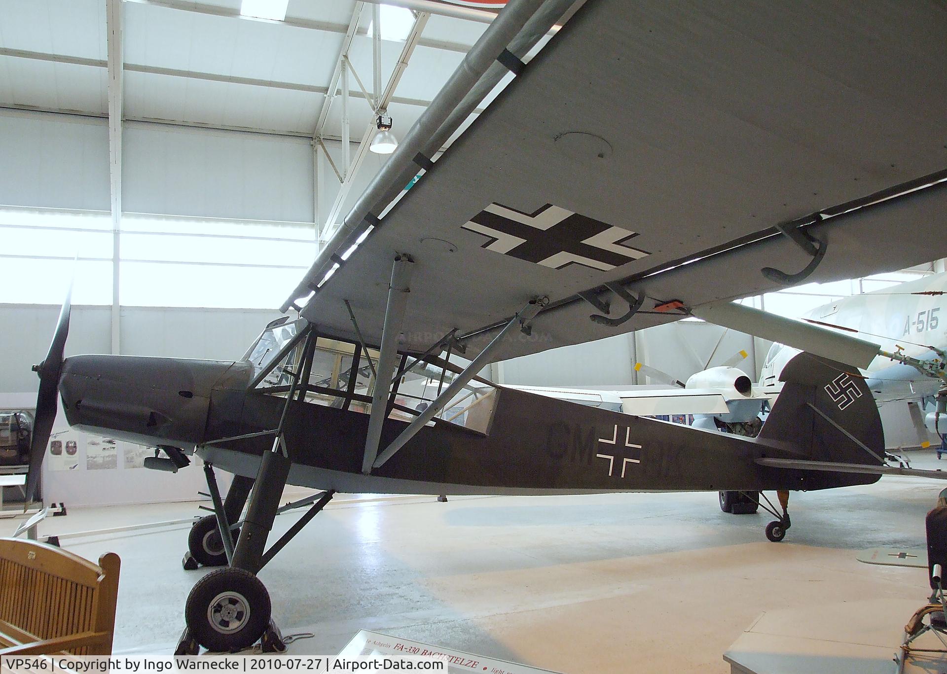 VP546, Fieseler Fi-156C-7 Storch C/N 475081, Fieseler Fi 156C-7 Storch at the RAF Museum, Cosford
