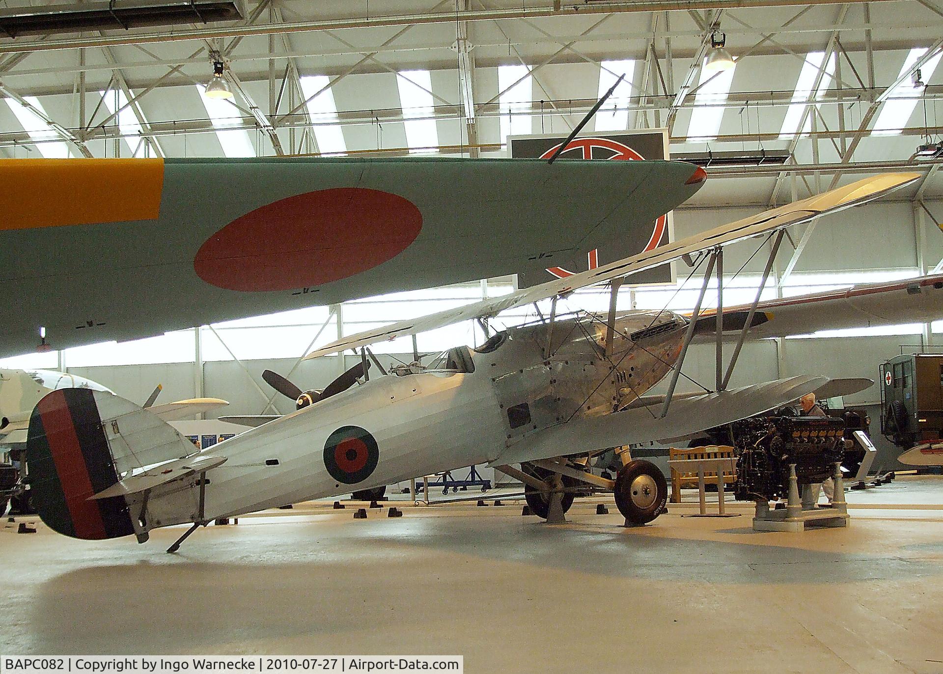 BAPC082, 1937 Hawker Afghan Hind C/N 41H/81899, Hawker Hind at the RAF Museum, Cosford
