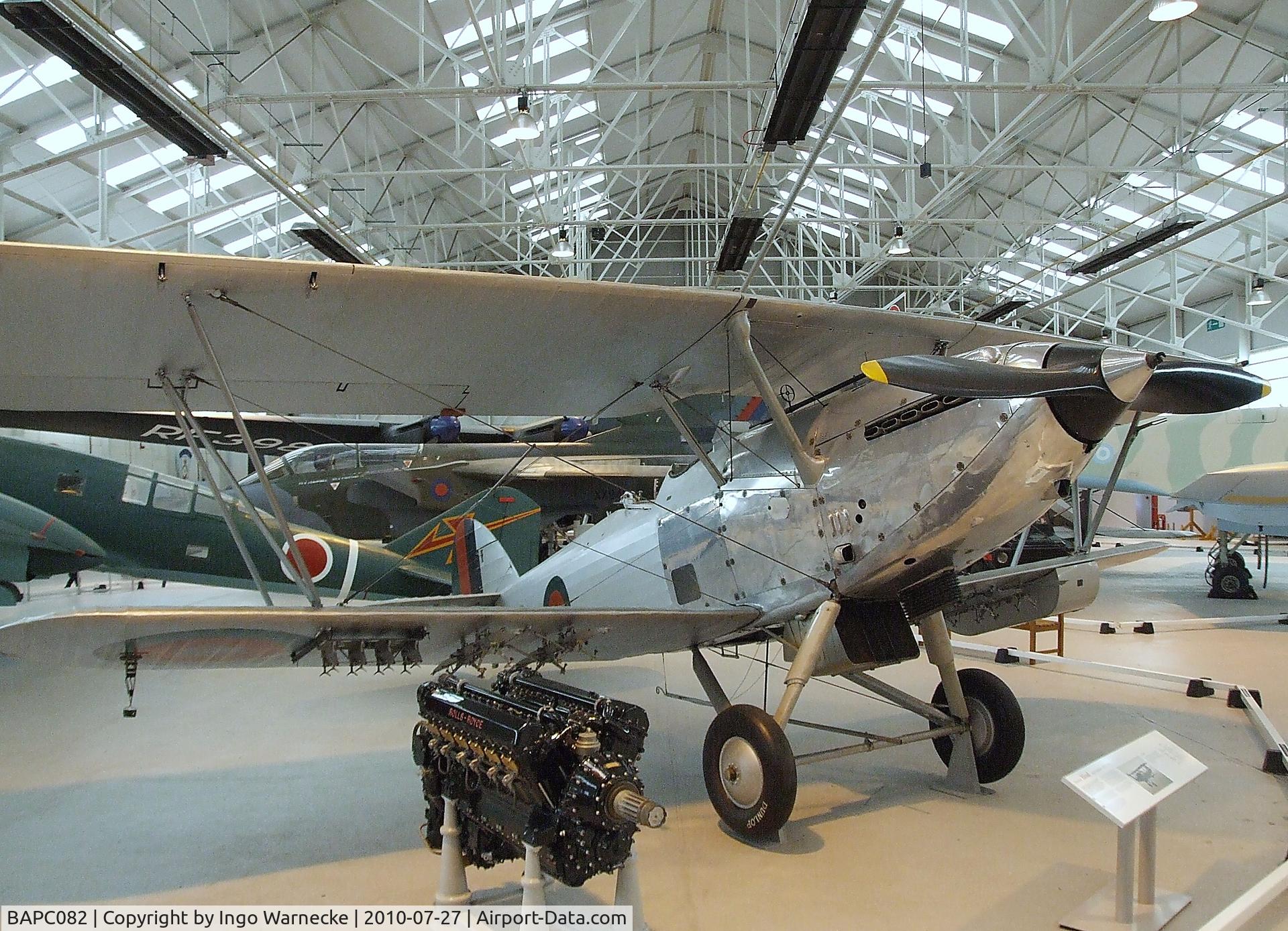 BAPC082, 1937 Hawker Afghan Hind C/N 41H/81899, Hawker Hind at the RAF Museum, Cosford