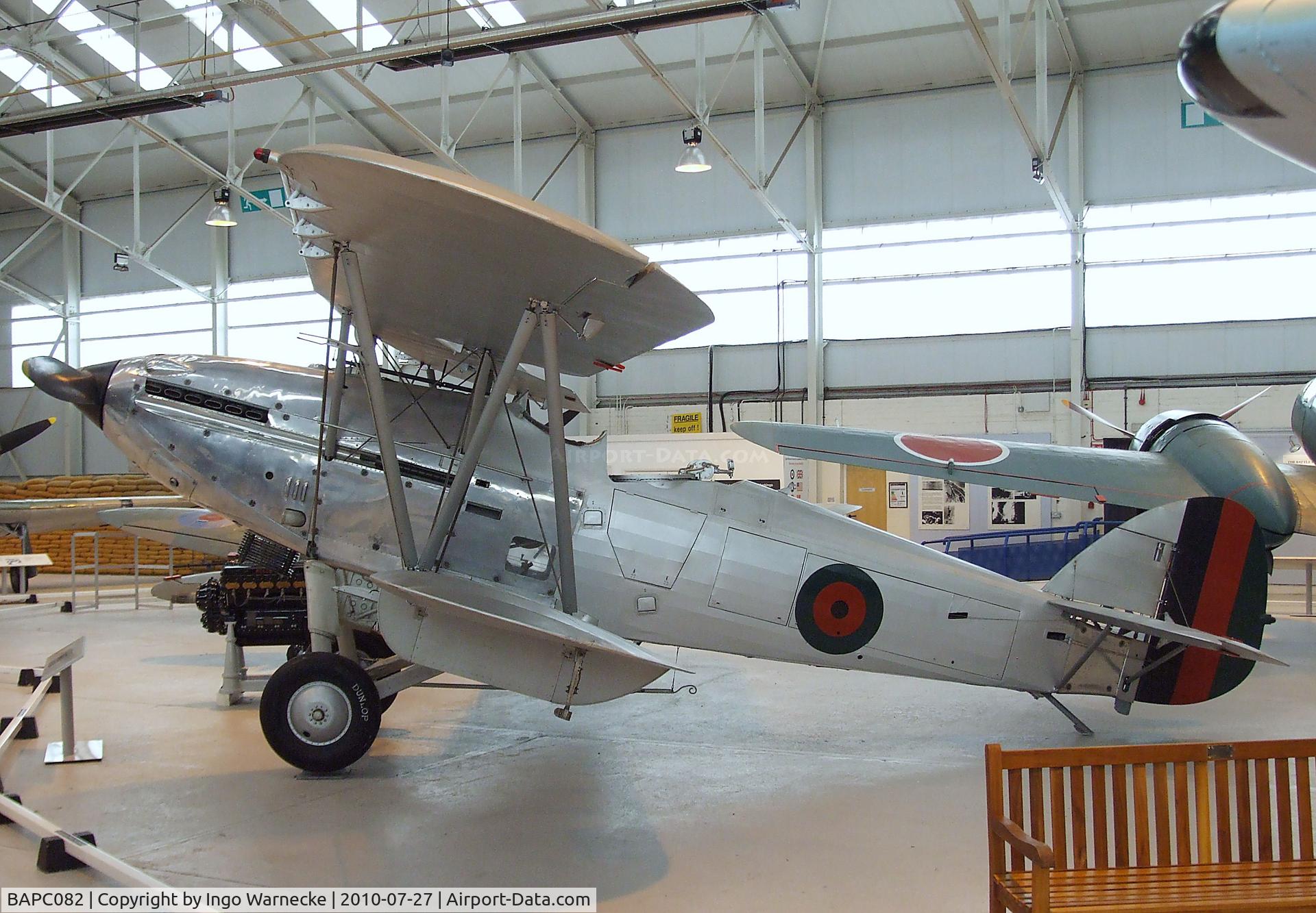 BAPC082, 1937 Hawker Afghan Hind C/N 41H/81899, Hawker Hind at the RAF Museum, Cosford