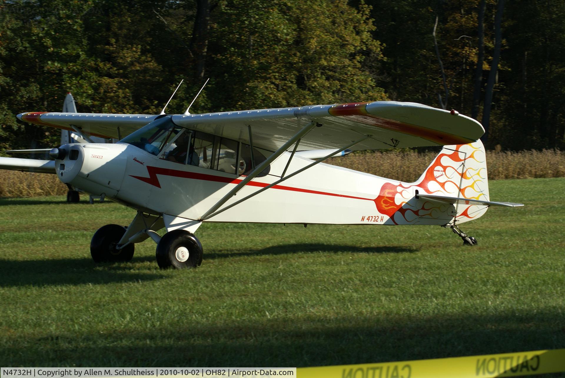 N4732H, 1948 Piper PA-11 Cub Special C/N 11-548, 1948 Piper PA-11