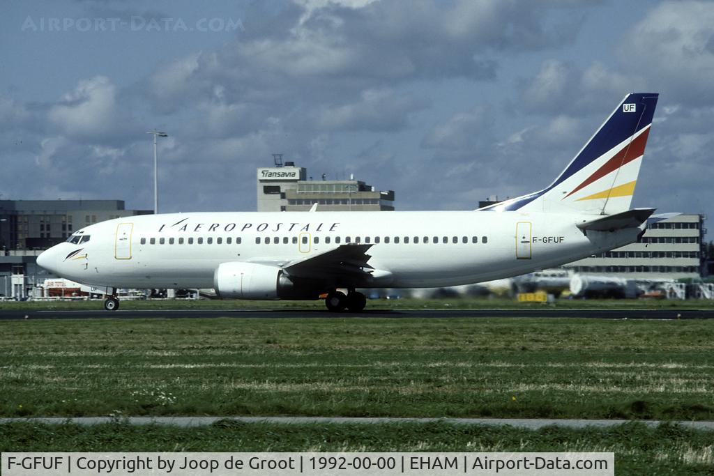 F-GFUF, 1989 Boeing 737-3B3QC C/N 24388, Schiphol