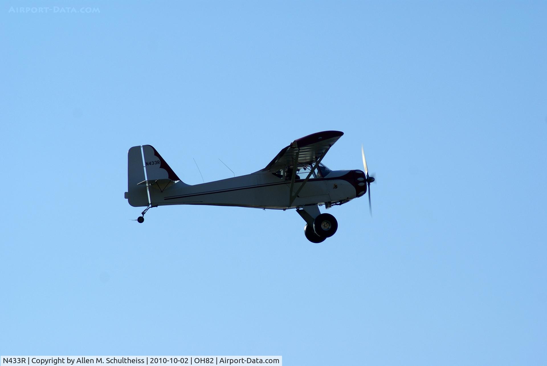 N433R, 2008 Skystar Kitfox Model 4-1200 C/N 1763, 2008 Speckman D Thomas KITFOX