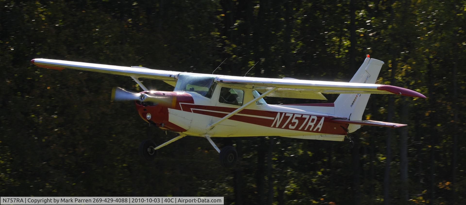 N757RA, 1978 Cessna 152 C/N 15279933, WW-II WARBIRD FLY-IN AT Watervliet Airport, Sunday October 3rd What: WW-II WARBIRD FLY-IN. Watervliet Airport, Sunday October 3rd. Dozens of Famous WW-II T-6 Texans! With Stearman Bi-Planes and Other Exiting Aircraft. See Living History On A Grass Runway