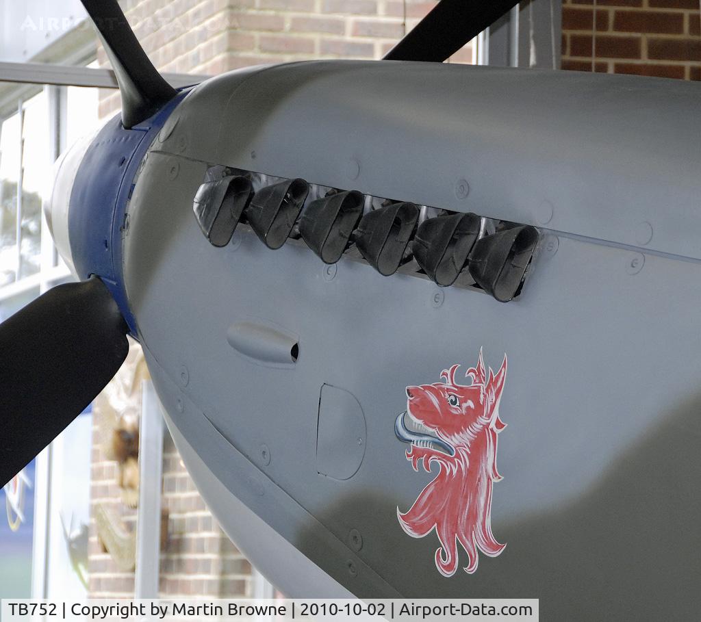 TB752, Supermarine 361 Spitfire LF.XVIe C/N CBAF.IX.4113, NOSE DETAIL