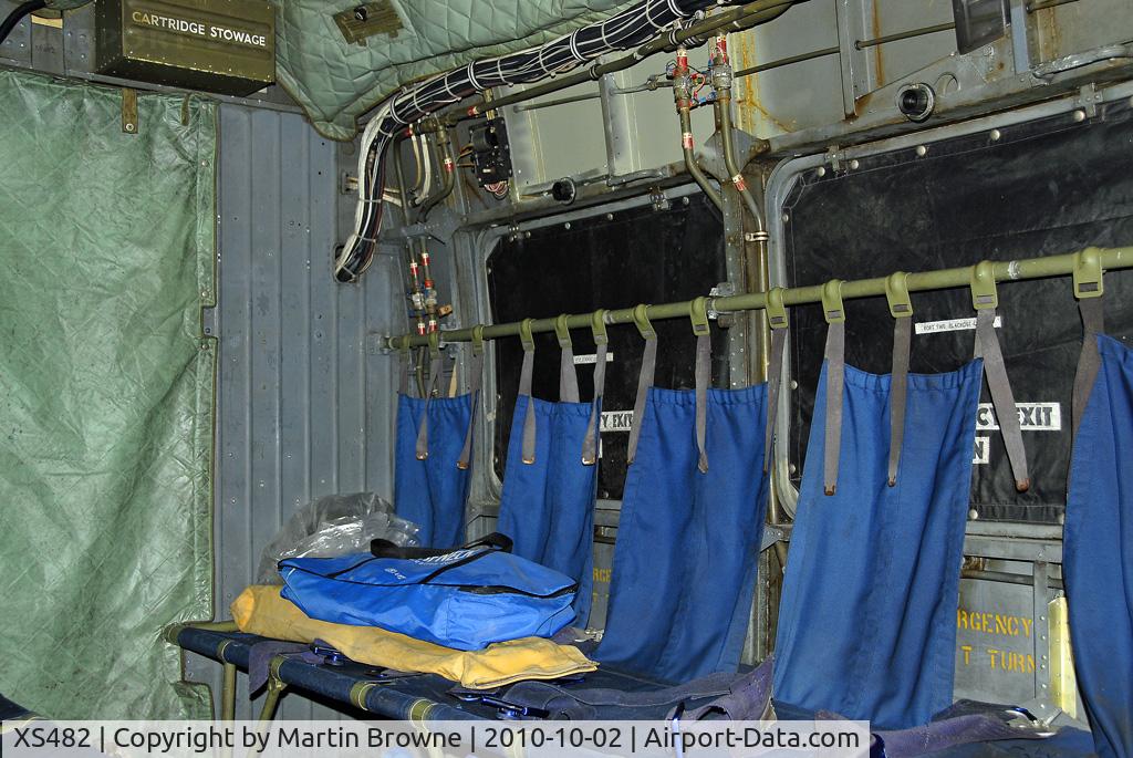 XS482, 1963 Westland Wessex HU.5 C/N WA156, AIRCRAFT INTERIOR