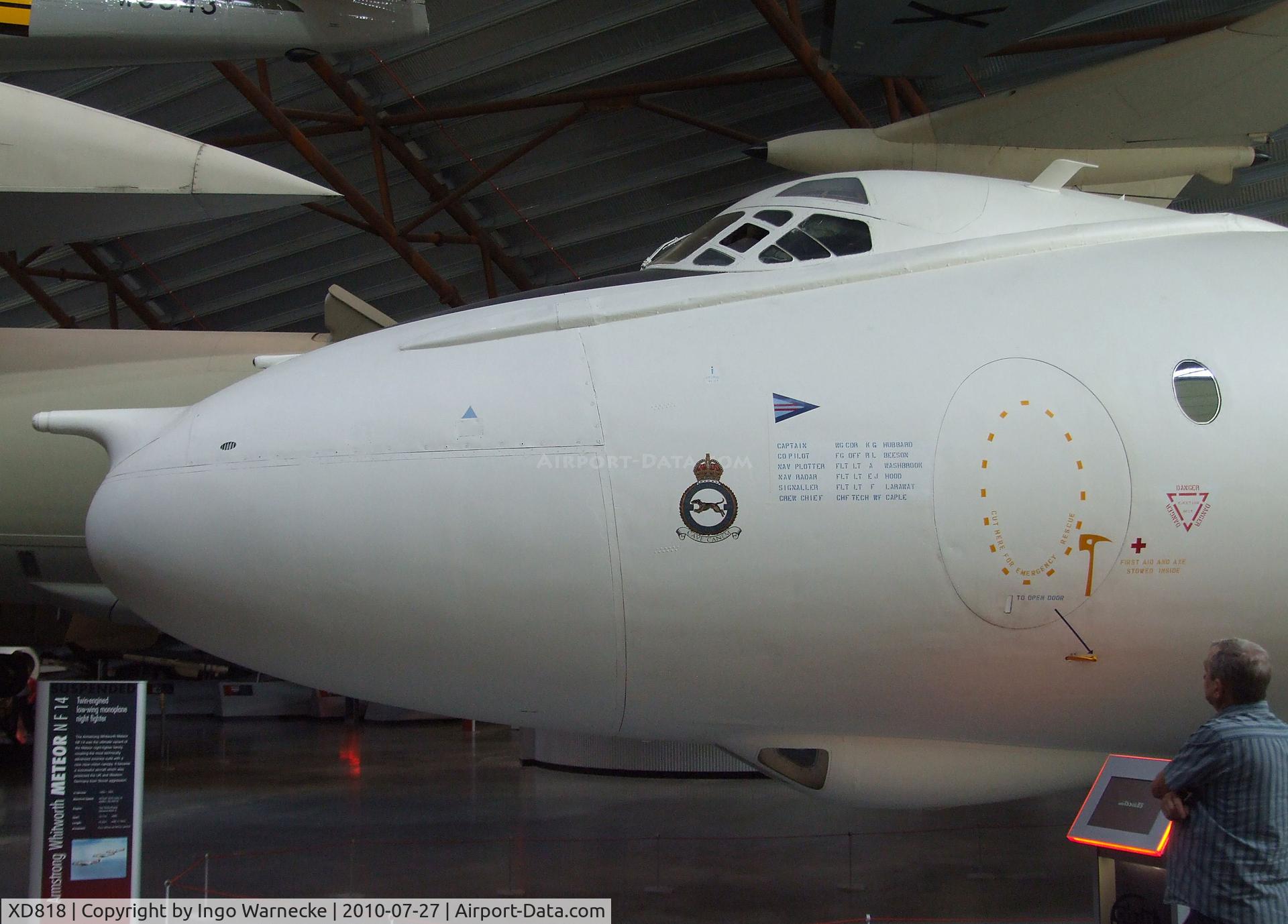 XD818, 1956 Vickers Valiant BK.1 C/N Not Found XD875, Vickers Valiant BK1 at the RAF Museum, Cosford