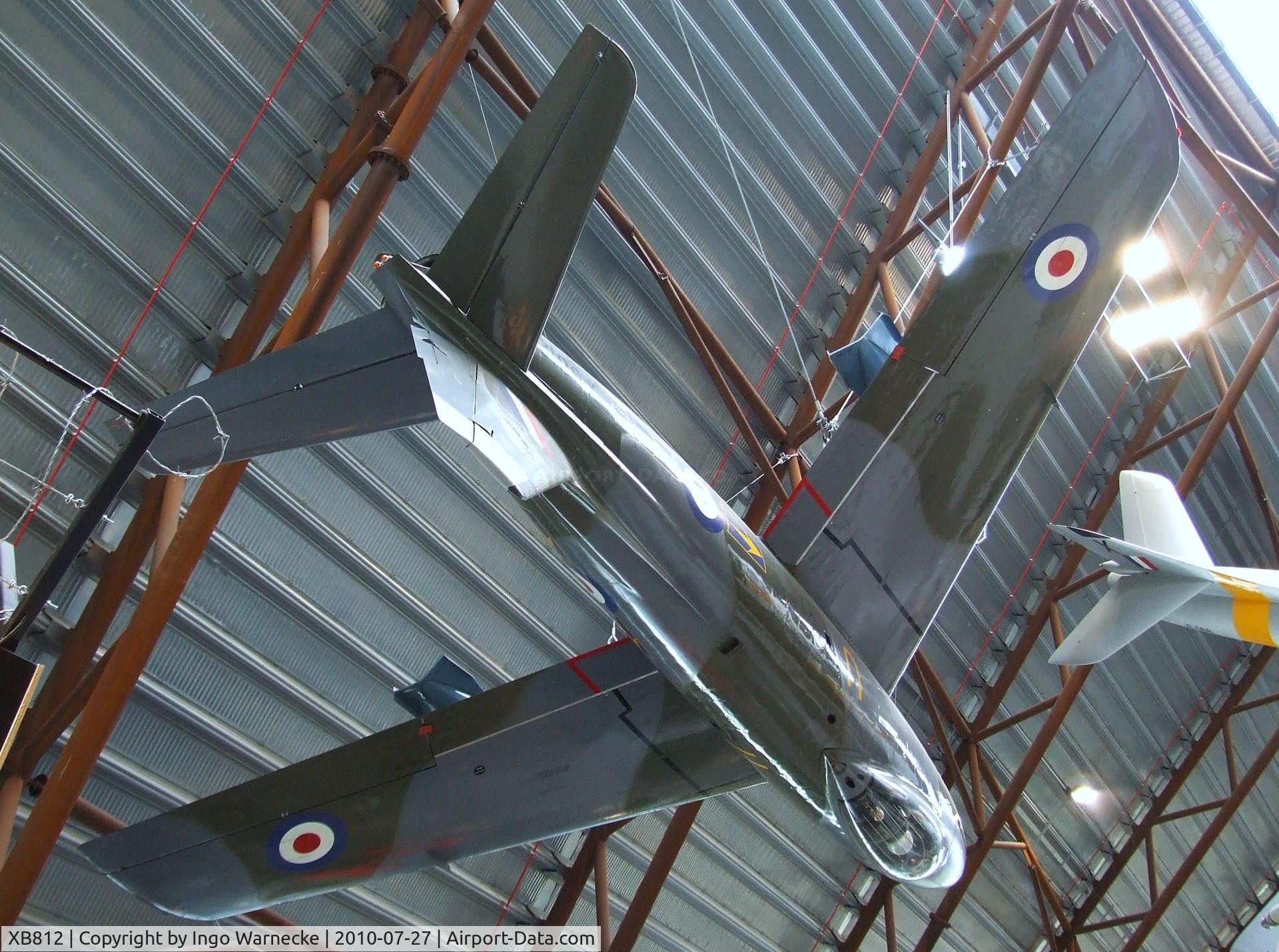 XB812, Canadair Sabre F.4 C/N 566, North American (Canadair) F-86 Sabre F4 at the RAF Museum, Cosford