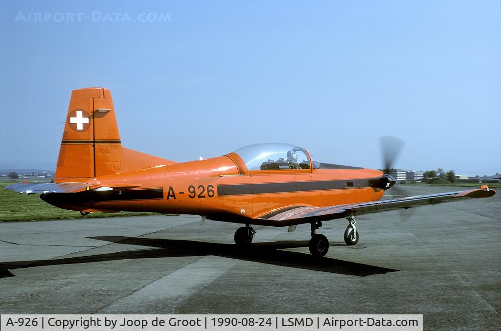 A-926, 1983 Pilatus PC-7 Turbo Trainer C/N 334, AMEF Flugmeisterschaften