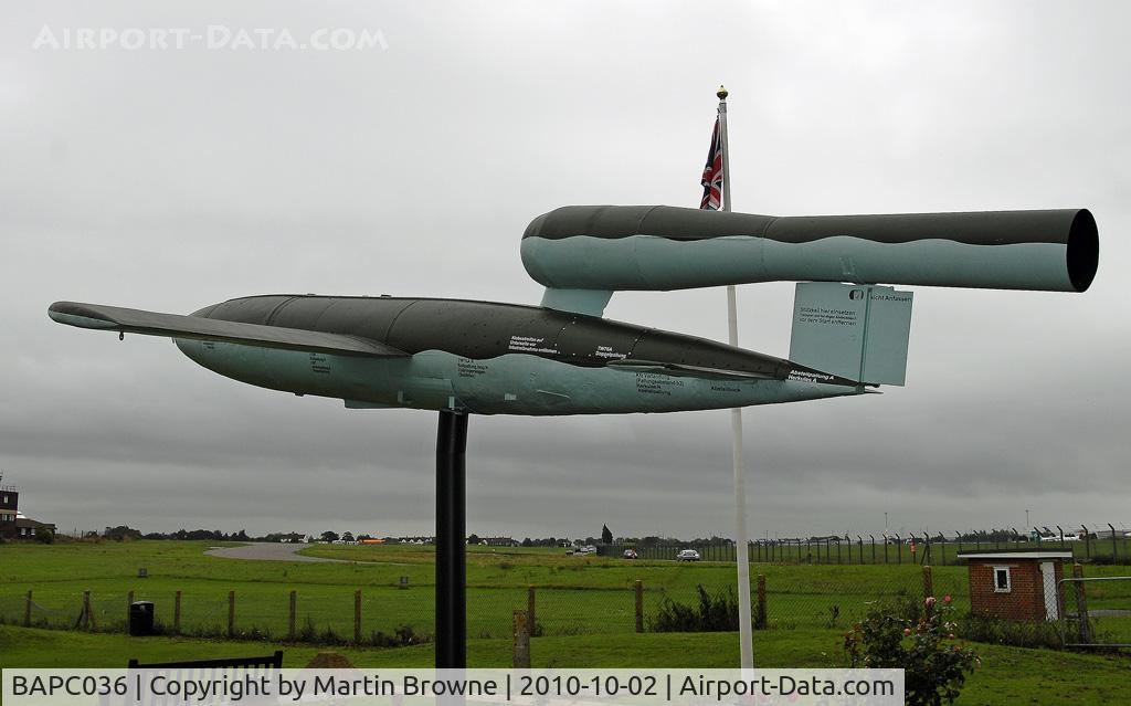 BAPC036, Fieseler Fi-103 VI Replica C/N BAPC.036, FIESELER Fi 103 (v1) - DOODLEBUG. RAF MANSTON HISTORY MUSEUM