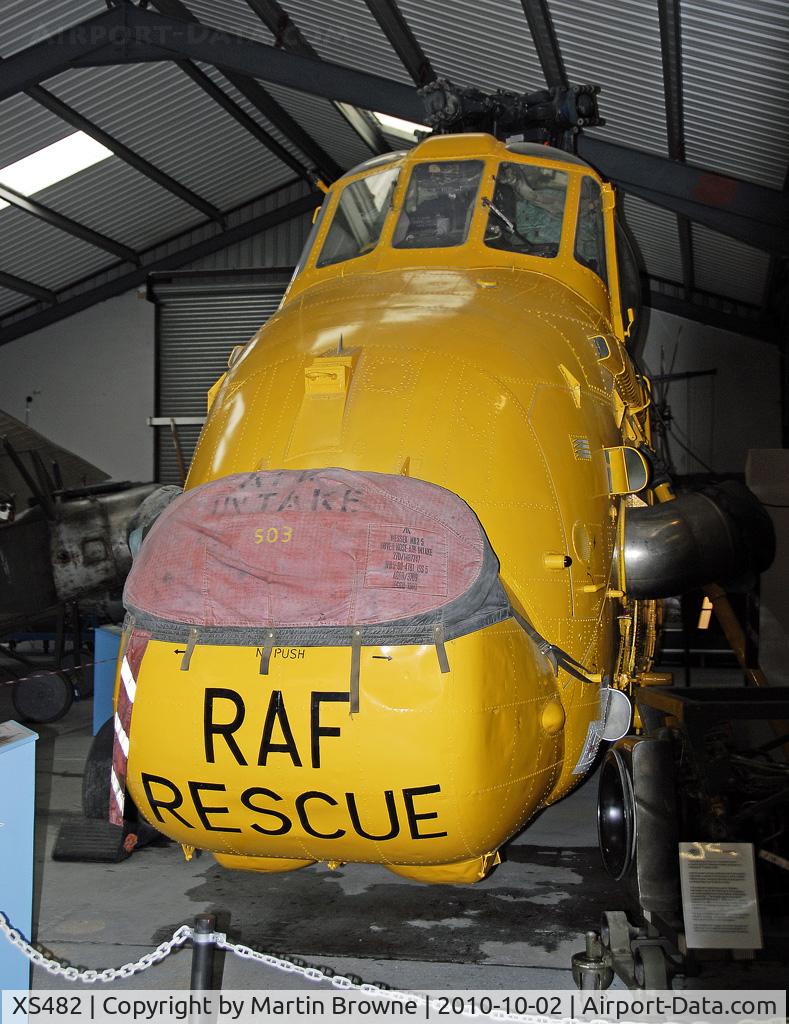 XS482, 1963 Westland Wessex HU.5 C/N WA156, WESTLAND WESSEX NOSE ON VIEW