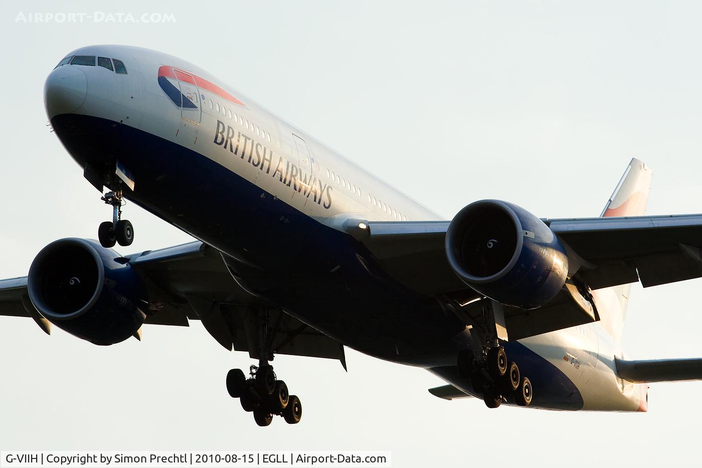 G-VIIH, 1997 Boeing 777-236 C/N 27490, G-VIIH @ London Heathrow Airport