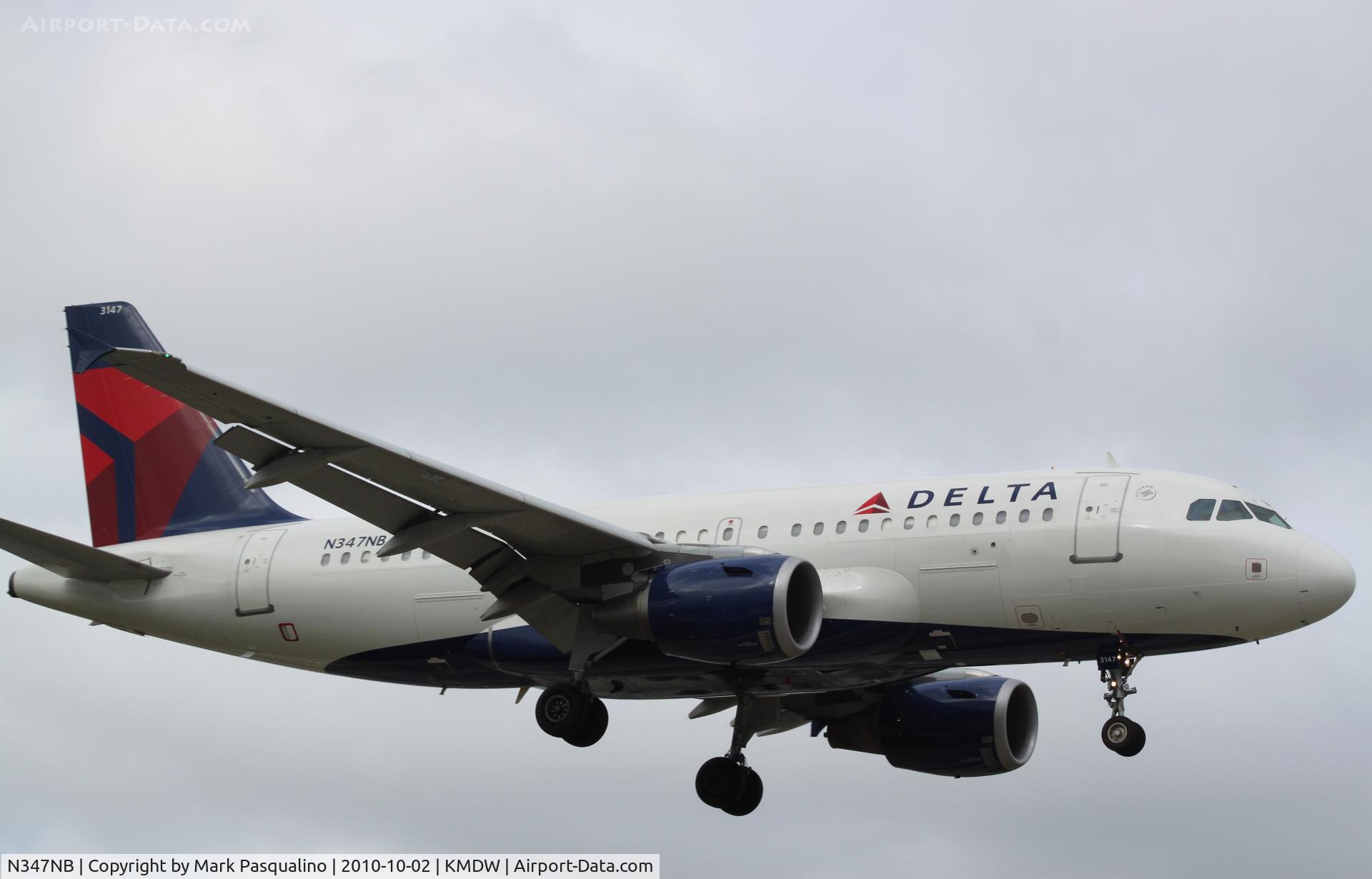 N347NB, 2002 Airbus A319-114 C/N 1800, Airbus A319