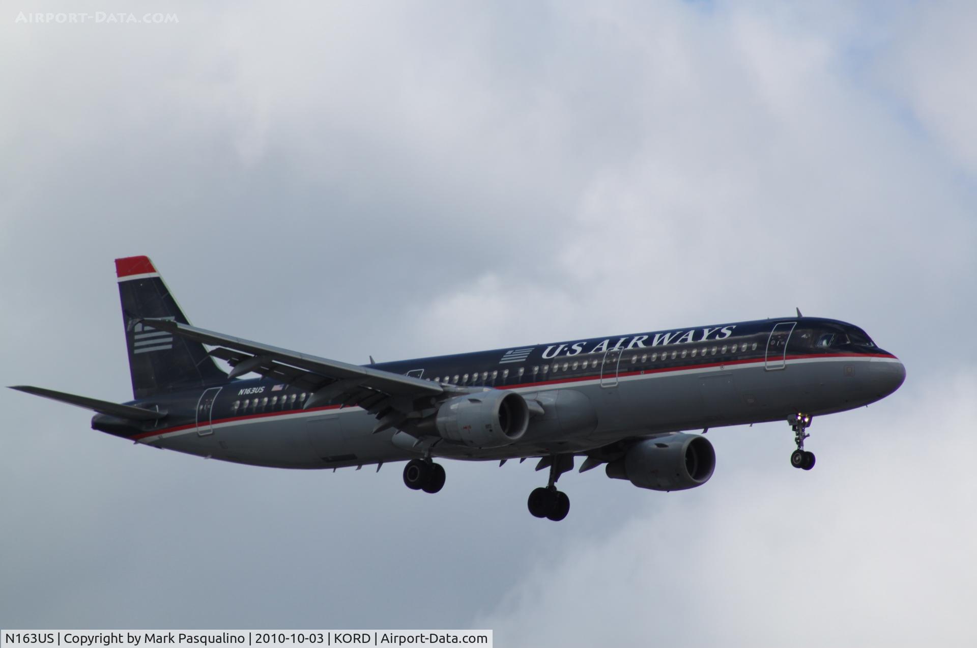 N163US, 2001 Airbus A321-211 C/N 1417, Airbus A321