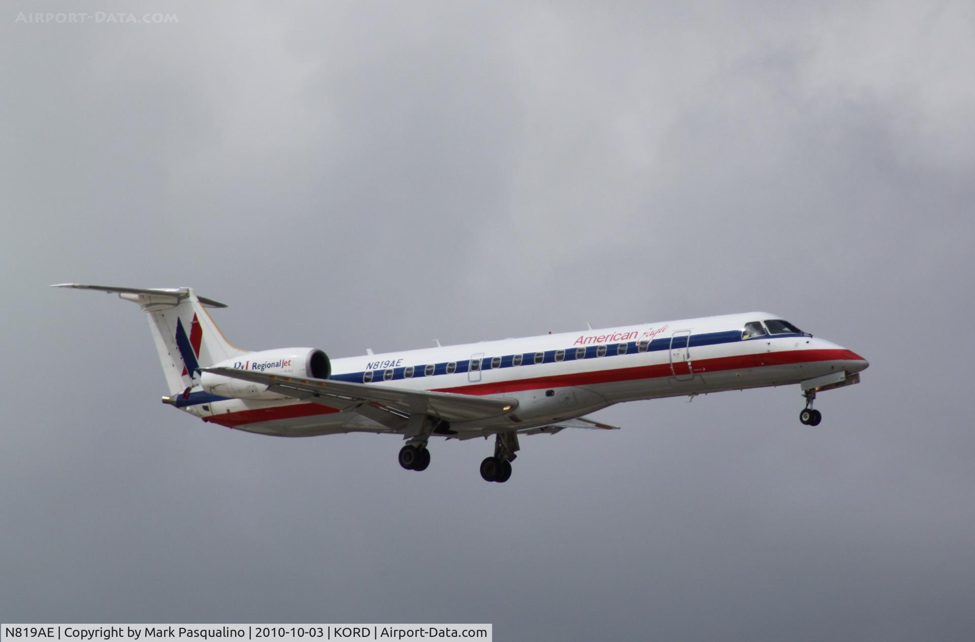 N819AE, 2002 Embraer ERJ-140LR (EMB-135KL) C/N 145566, EMB-135KL