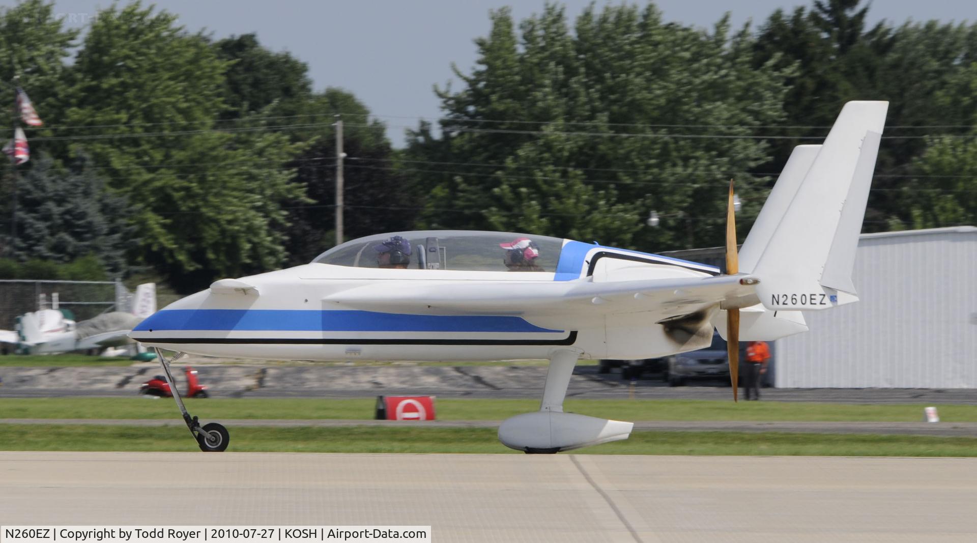 N260EZ, 1991 Rutan Long-EZ C/N 260, EAA AIRVENTURE 2010
