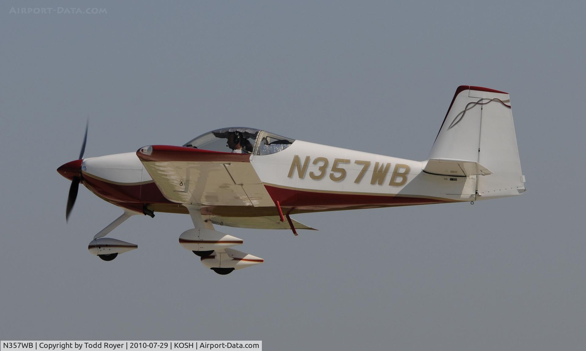 N357WB, 2008 Vans RV-7A C/N 71589, EAA AIRVENTURE 2010