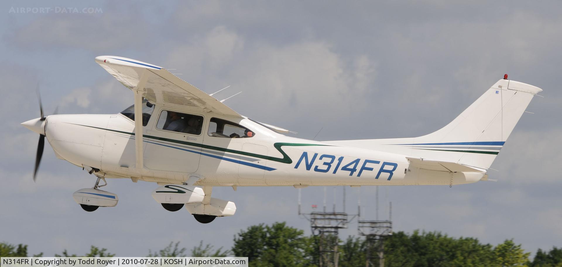 N314FR, 1998 Cessna 182S Skylane C/N 18280260, EAA AIRVENUTRE 2010