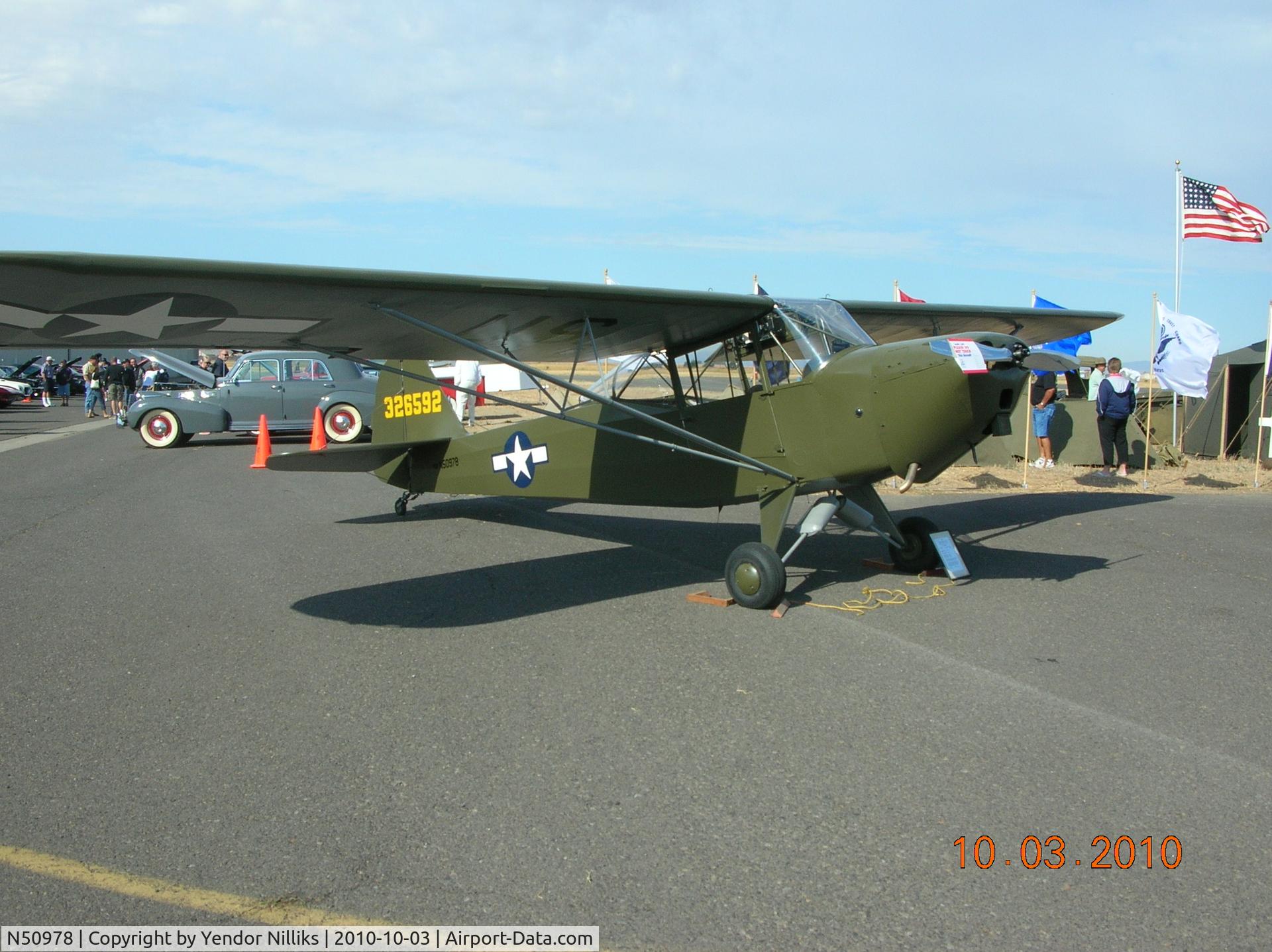 N50978, 1944 Taylorcraft DCO-65 C/N 5904, L-2 1944 Taylorcraft